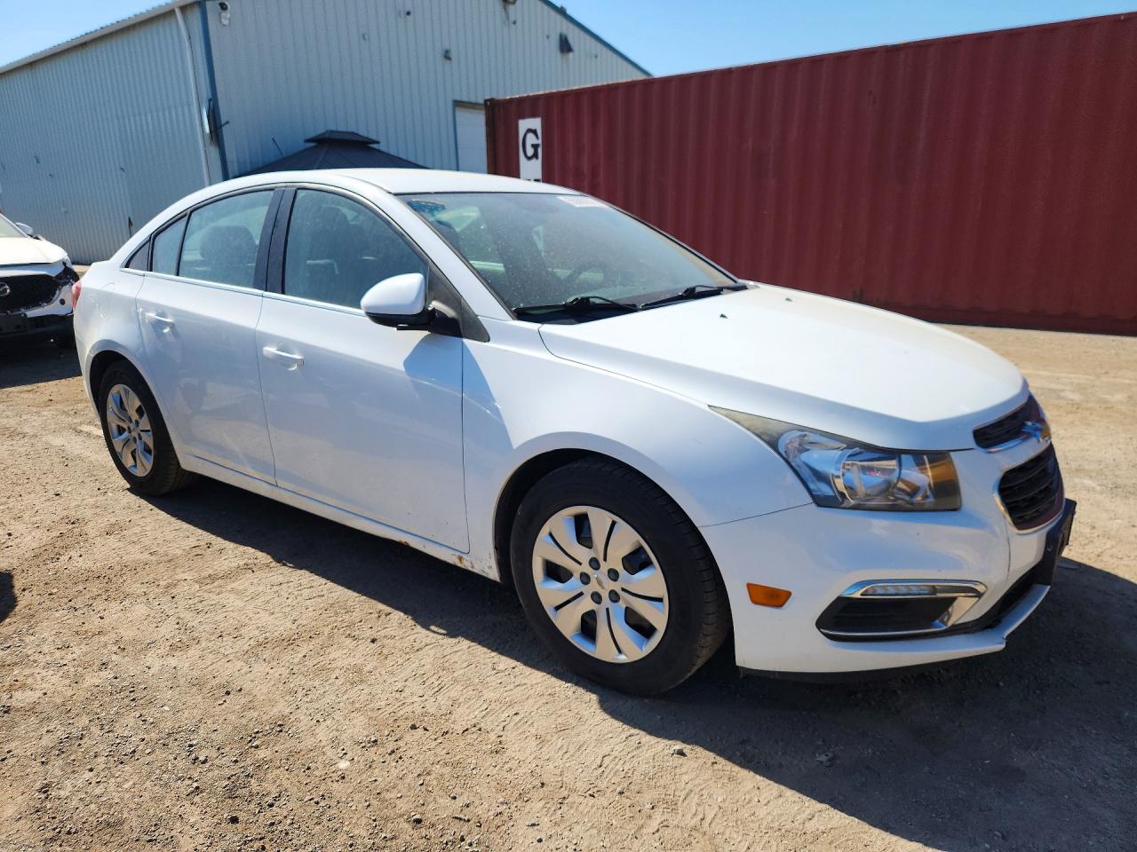 2015 Chevrolet Cruze Lt White vin: 1G1PC5SB0F7283753