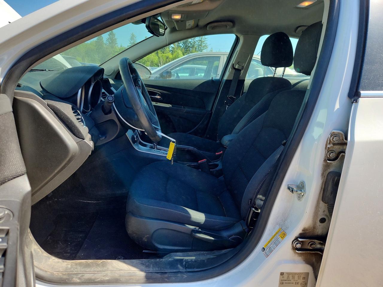 2015 Chevrolet Cruze Lt White vin: 1G1PC5SB0F7283753