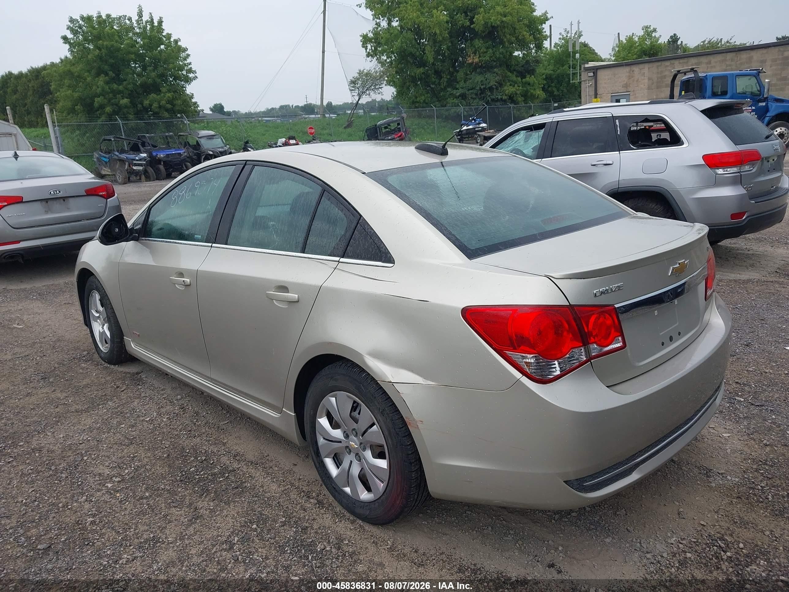 2015 Chevrolet Cruze 1lt Auto Gold vin: 1G1PC5SB0F7288919