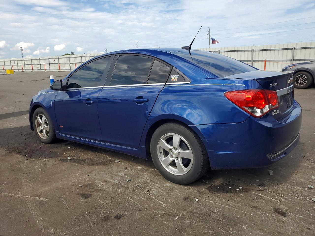 2013 Chevrolet Cruze Lt Blue vin: 1G1PC5SB1D7108473