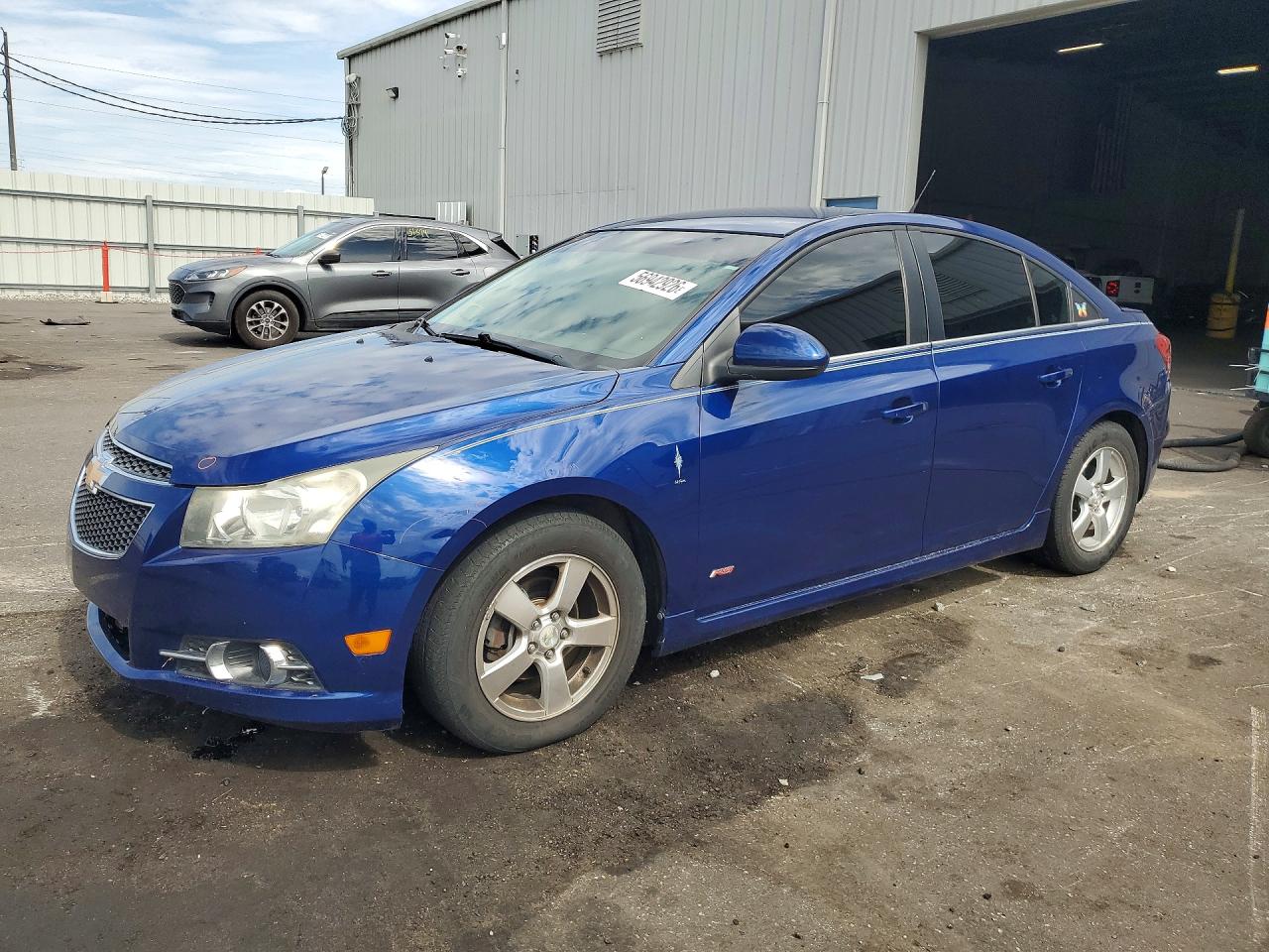 2013 Chevrolet Cruze Lt Blue vin: 1G1PC5SB1D7108473