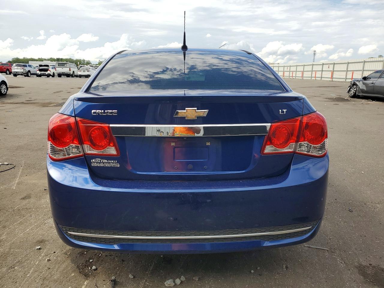 2013 Chevrolet Cruze Lt Blue vin: 1G1PC5SB1D7108473