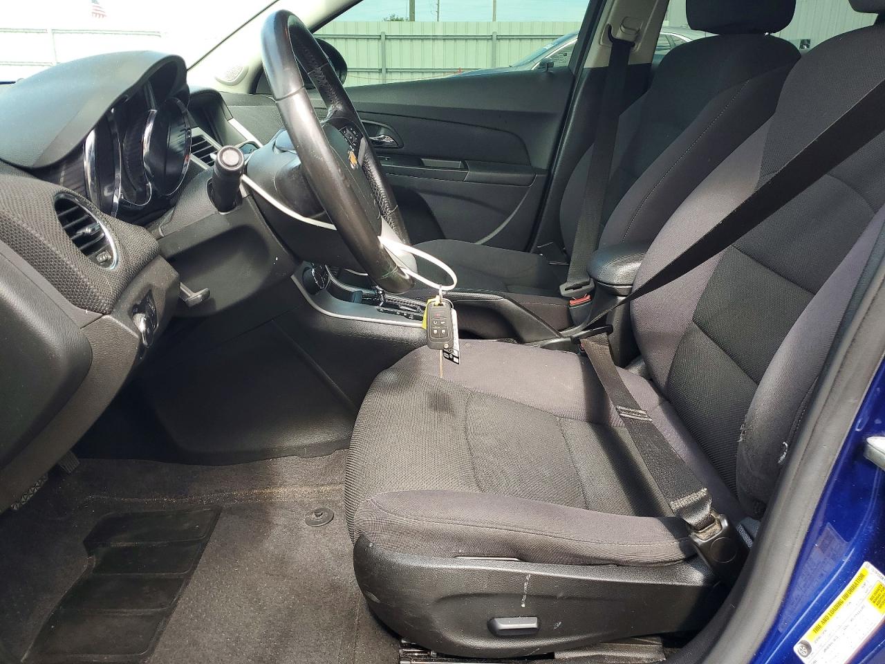 2013 Chevrolet Cruze Lt Blue vin: 1G1PC5SB1D7108473