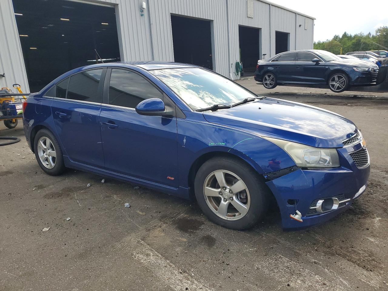 2013 Chevrolet Cruze Lt Blue vin: 1G1PC5SB1D7108473