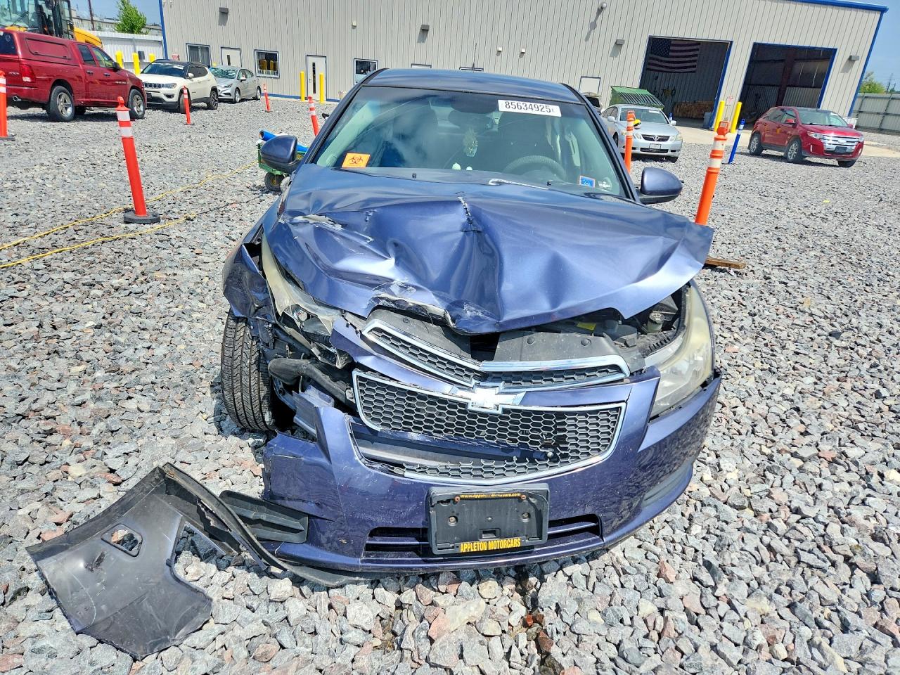 2013 Chevrolet Cruze Lt Blue vin: 1G1PC5SB1D7153283
