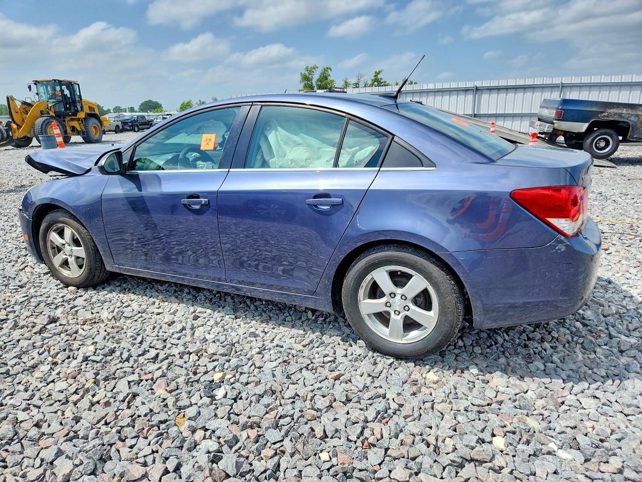 2013 Chevrolet Cruze Lt Blue vin: 1G1PC5SB1D7153283