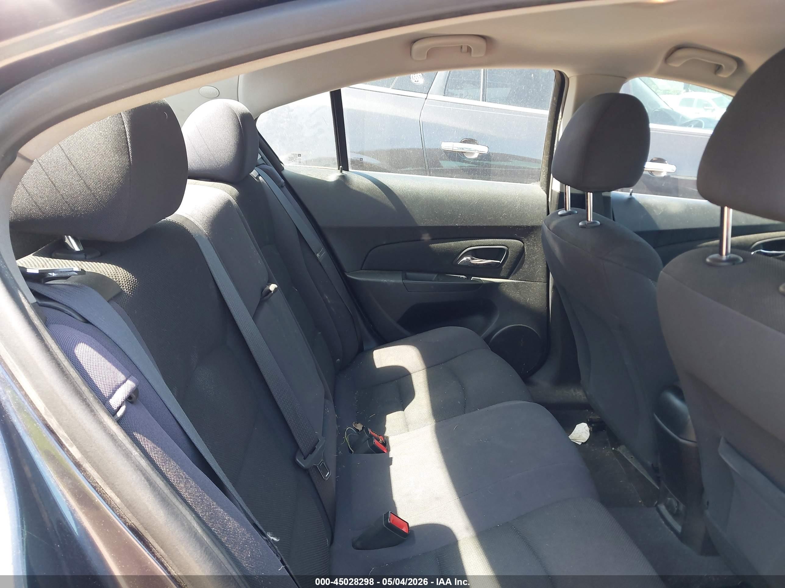 2013 Chevrolet Cruze 1lt Auto Gray vin: 1G1PC5SB1D7174201