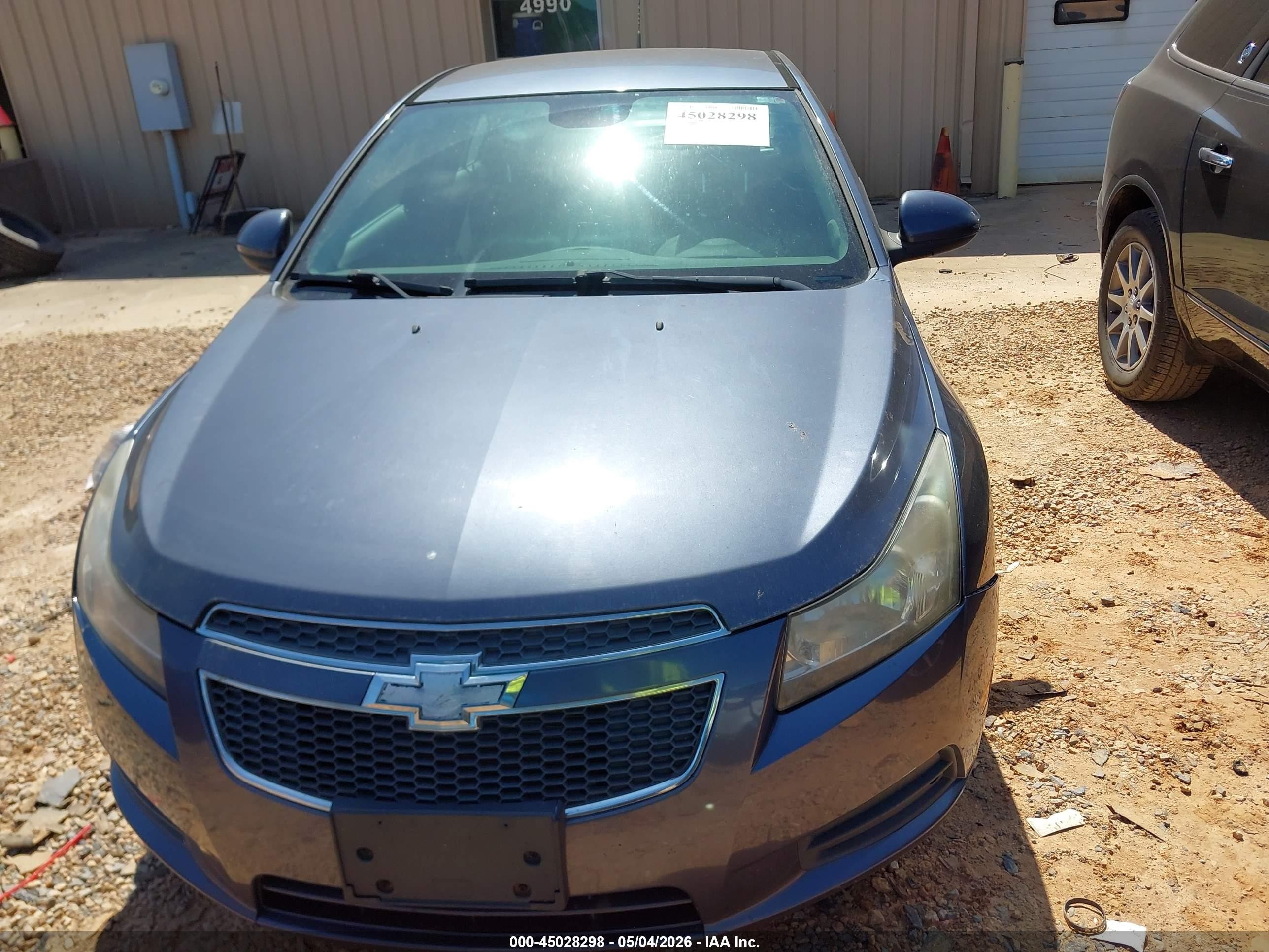 2013 Chevrolet Cruze 1lt Auto Gray vin: 1G1PC5SB1D7174201