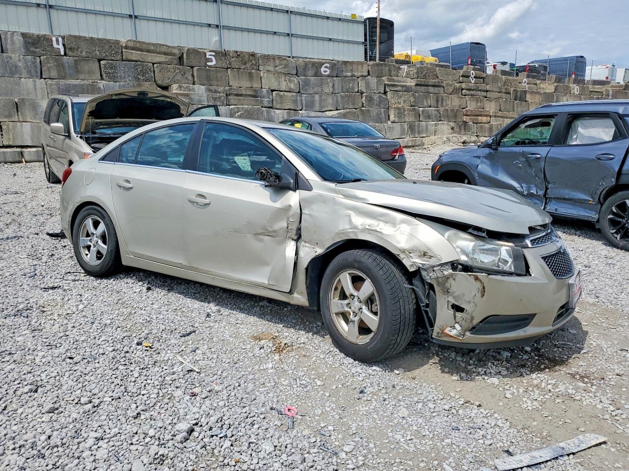 2013 Chevrolet Cruze Lt Tan vin: 1G1PC5SB1D7189944