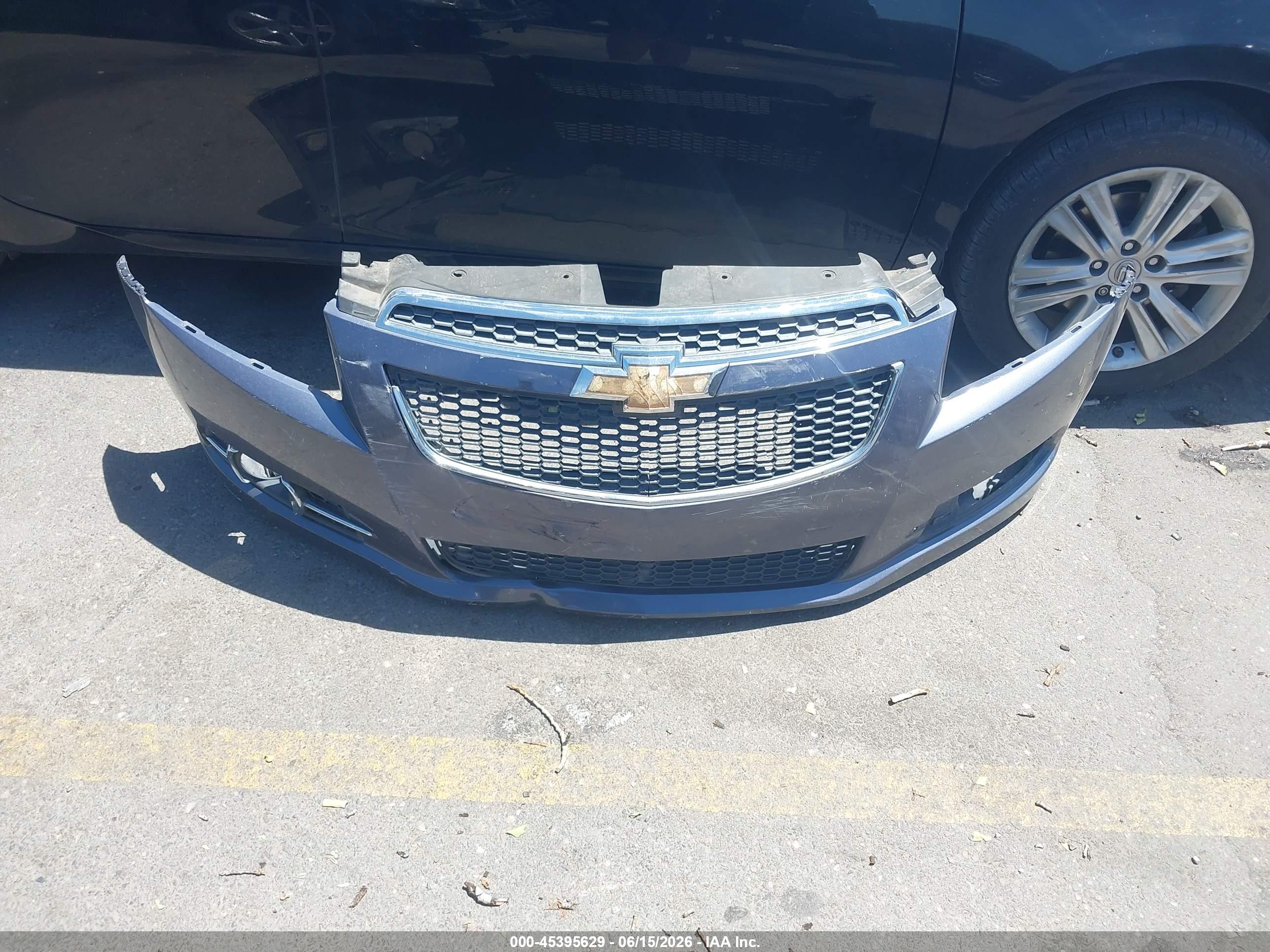 2013 Chevrolet Cruze 1lt Auto Blue vin: 1G1PC5SB1D7250855
