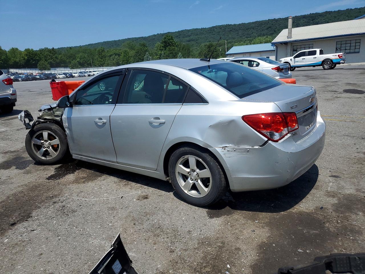 2013 Chevrolet Cruze Lt Silver vin: 1G1PC5SB1D7283127