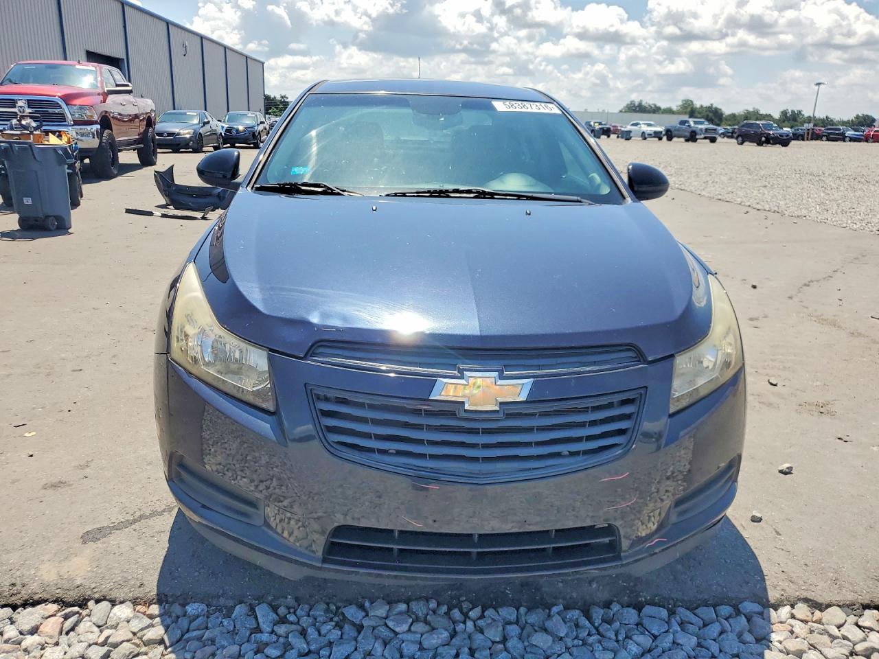 2013 Chevrolet Cruze Lt Blue vin: 1G1PC5SB1D7290403