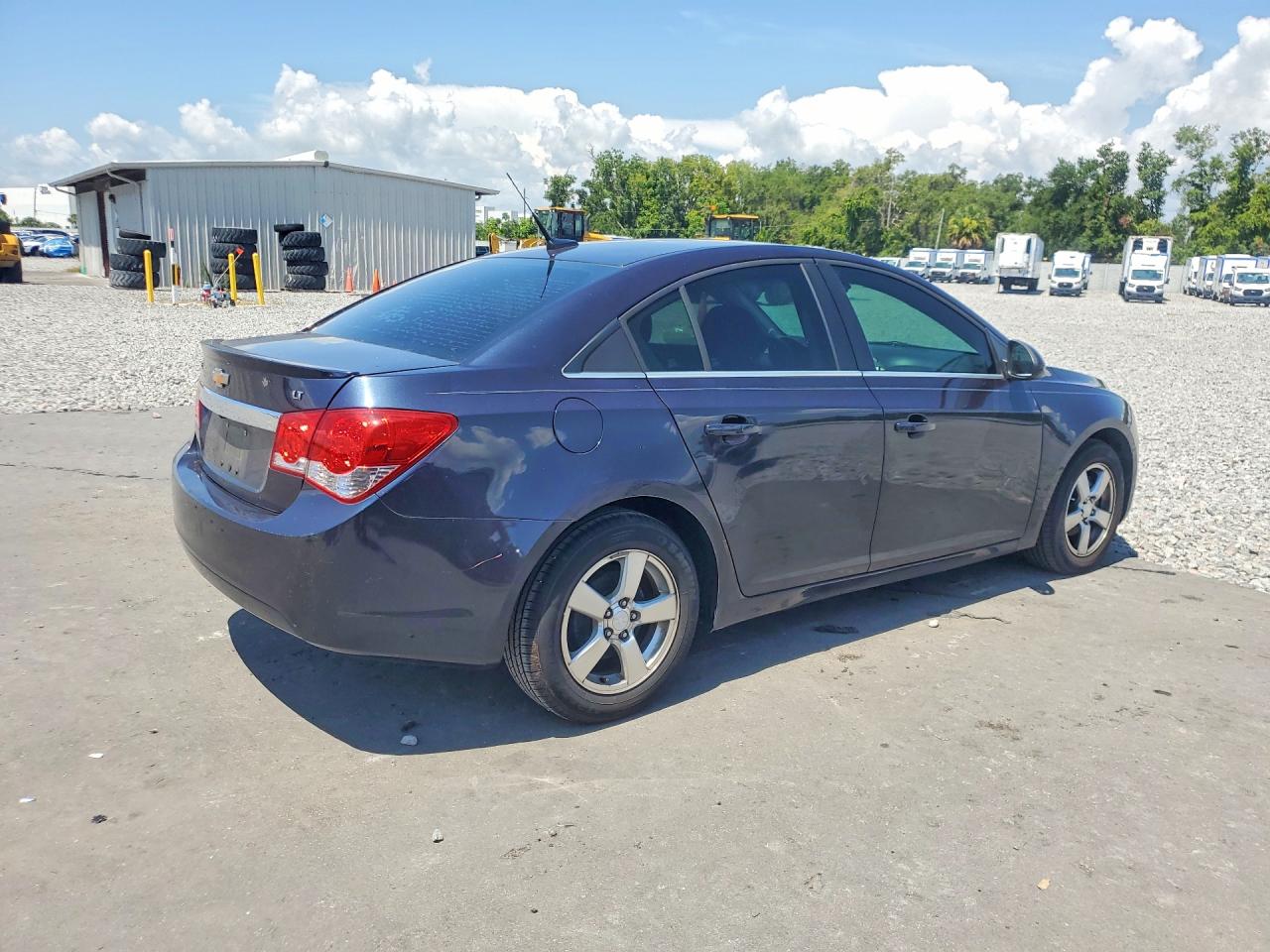 2013 Chevrolet Cruze Lt Blue vin: 1G1PC5SB1D7290403