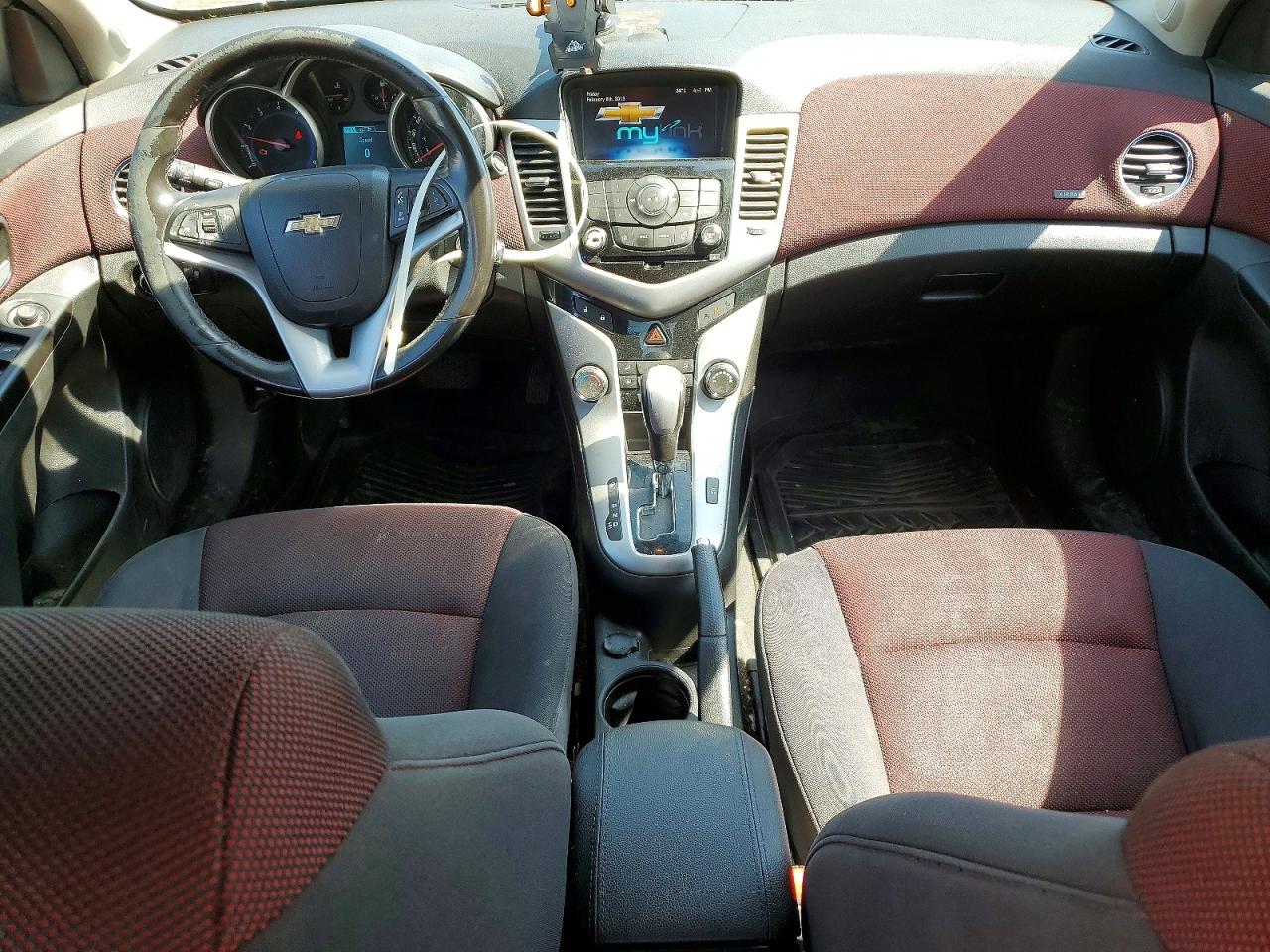 2013 Chevrolet Cruze Lt Black vin: 1G1PC5SB1D7309631