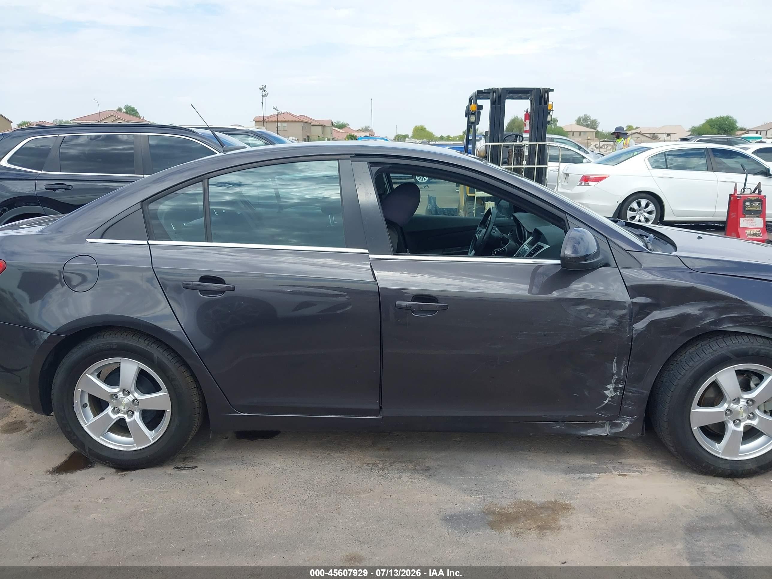 2014 Chevrolet Cruze 1lt Auto Black vin: 1G1PC5SB1E7114968