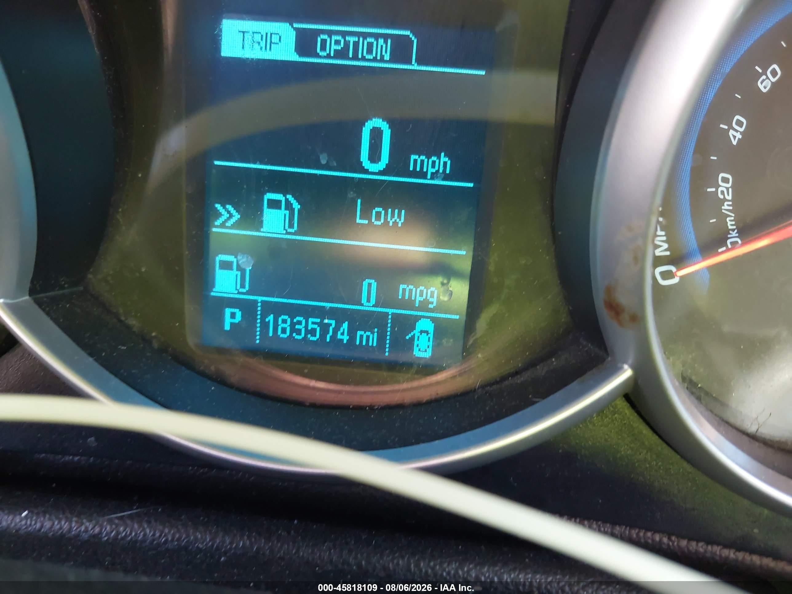 2014 Chevrolet Cruze 1lt Auto Green vin: 1G1PC5SB1E7120995