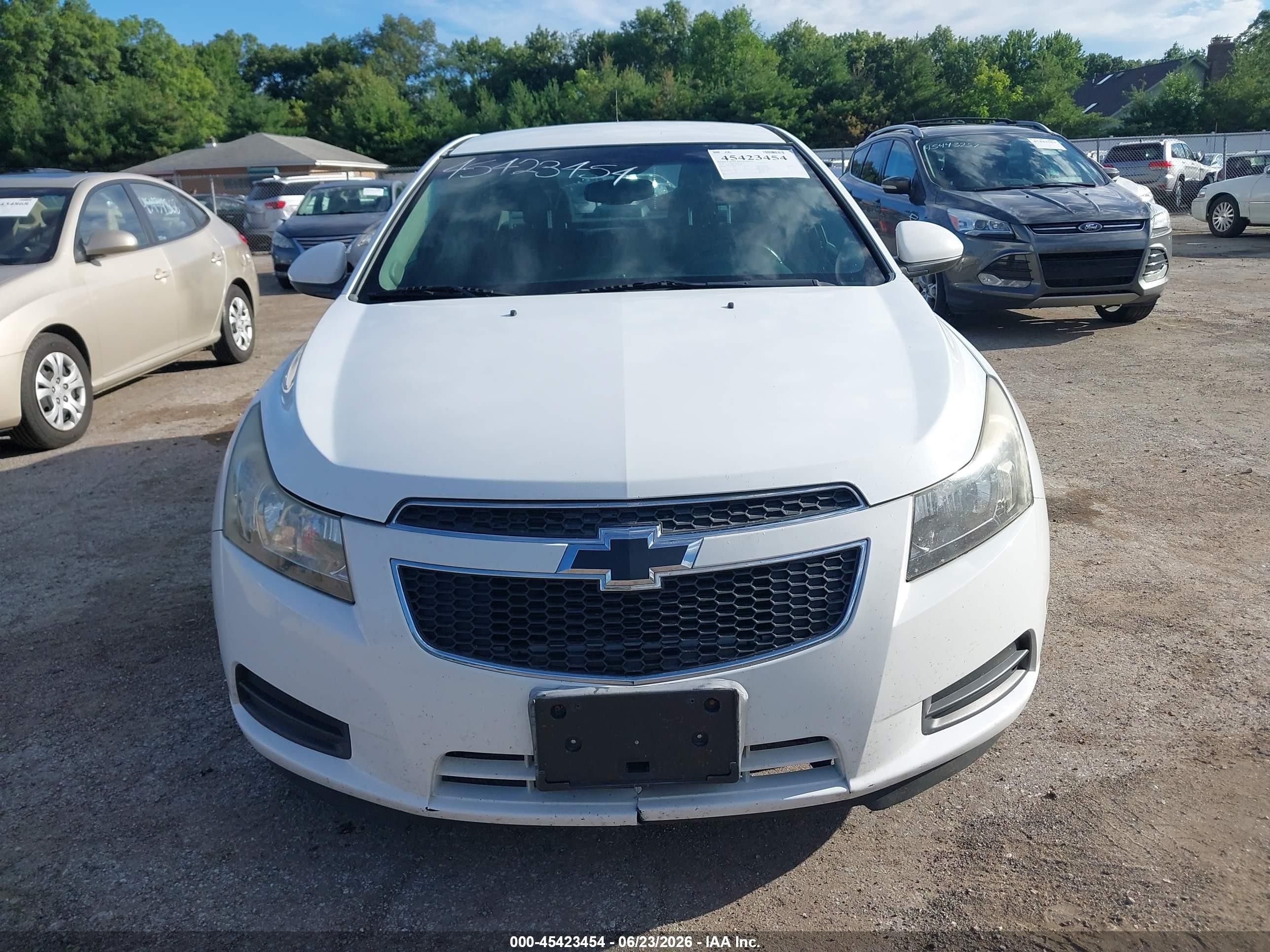 2014 Chevrolet Cruze 1lt Auto White vin: 1G1PC5SB1E7126585