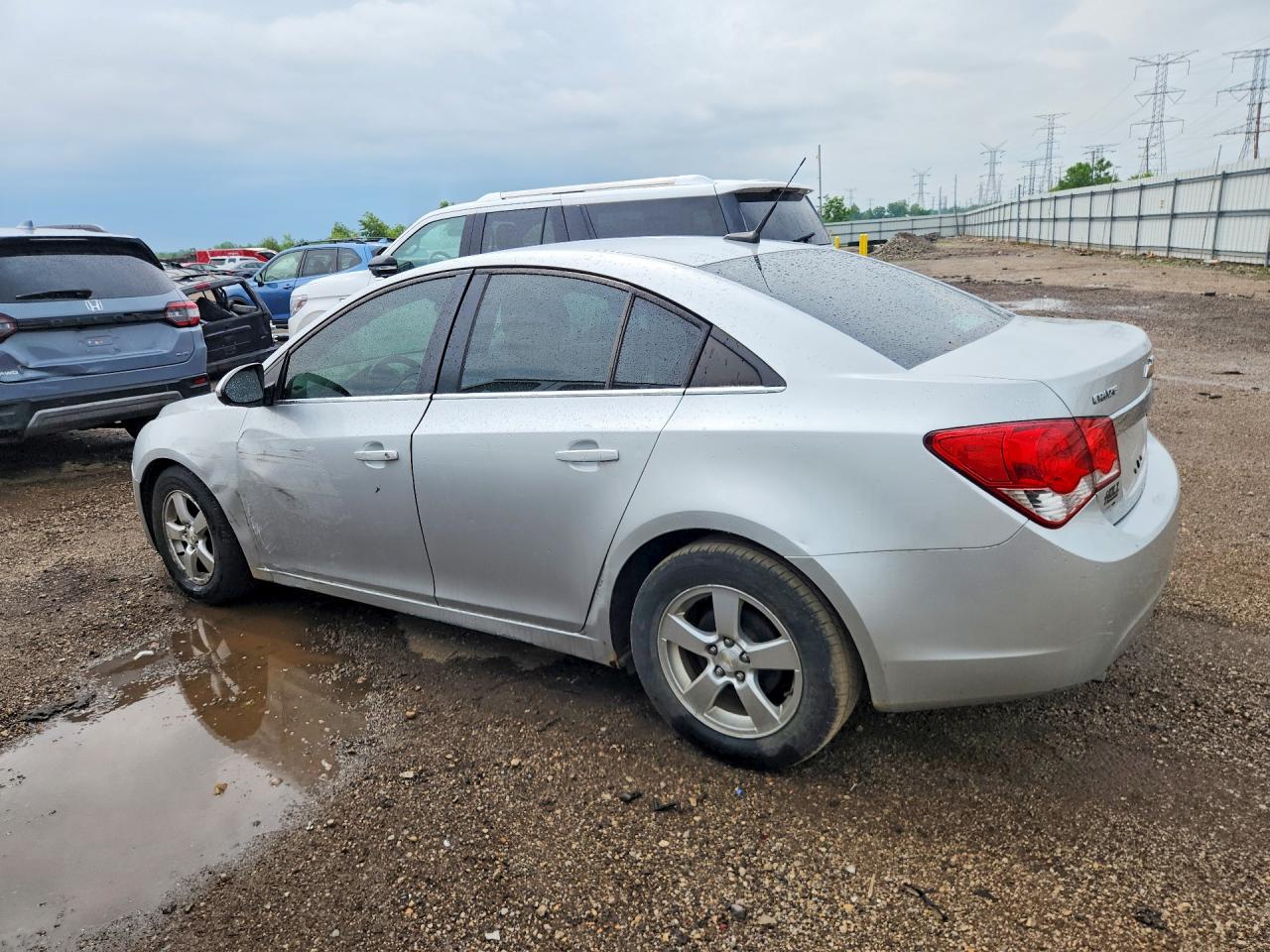 2014 Chevrolet Cruze Lt Silver vin: 1G1PC5SB1E7163006
