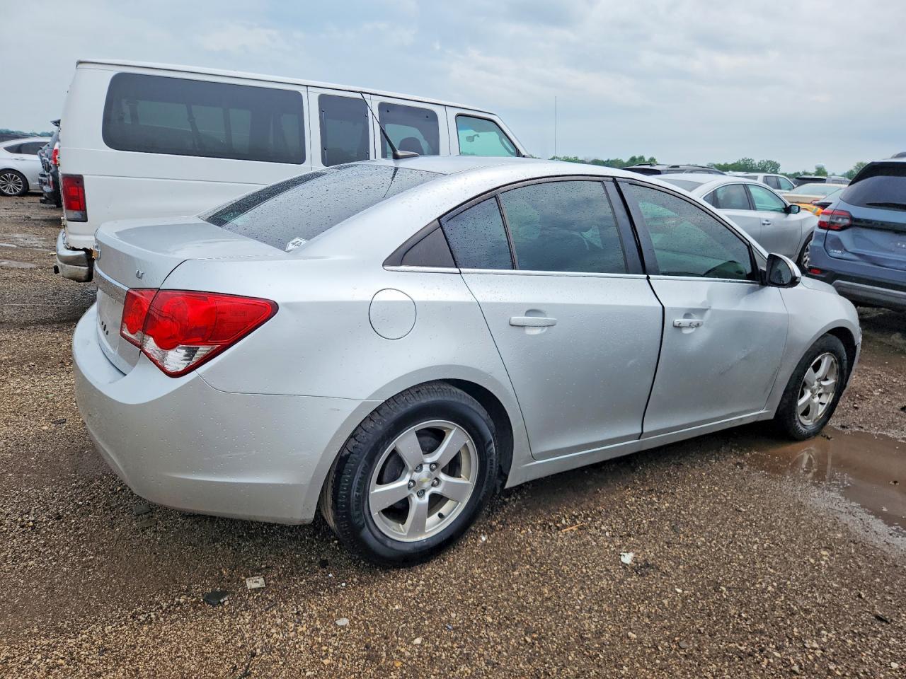 2014 Chevrolet Cruze Lt Silver vin: 1G1PC5SB1E7163006