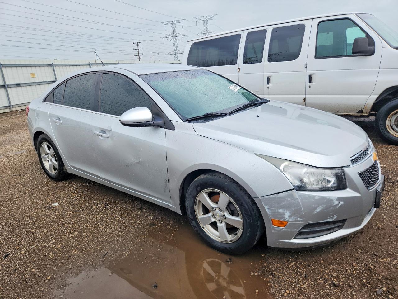 2014 Chevrolet Cruze Lt Silver vin: 1G1PC5SB1E7163006