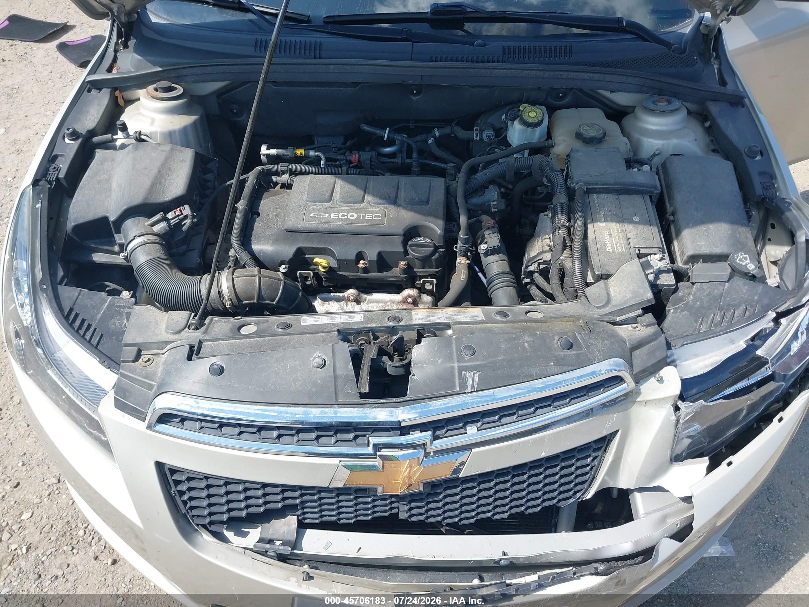 2014 Chevrolet Cruze 1lt Auto Желто-коричневый vin: 1G1PC5SB1E7167508