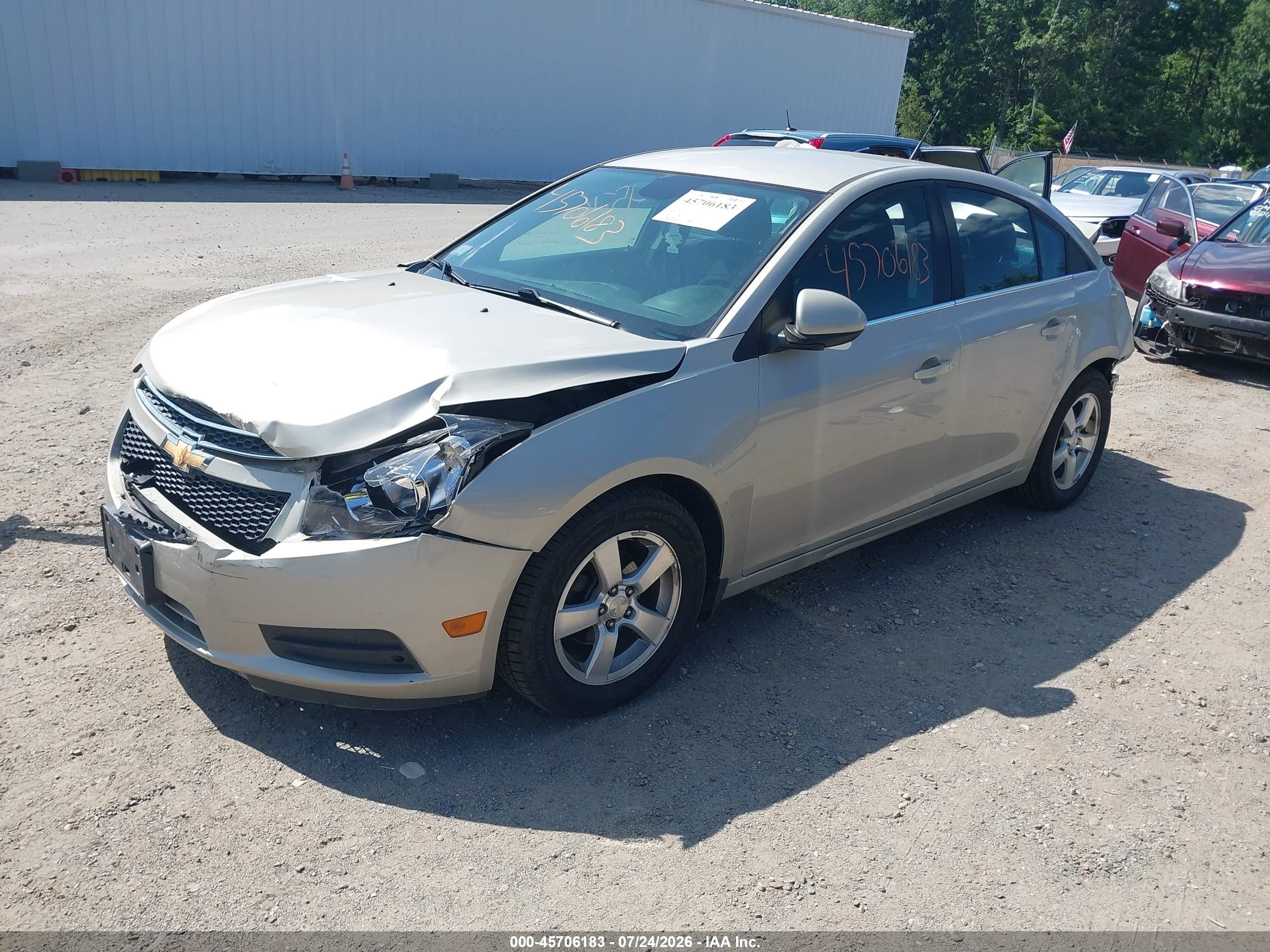 2014 Chevrolet Cruze 1lt Auto Желто-коричневый vin: 1G1PC5SB1E7167508