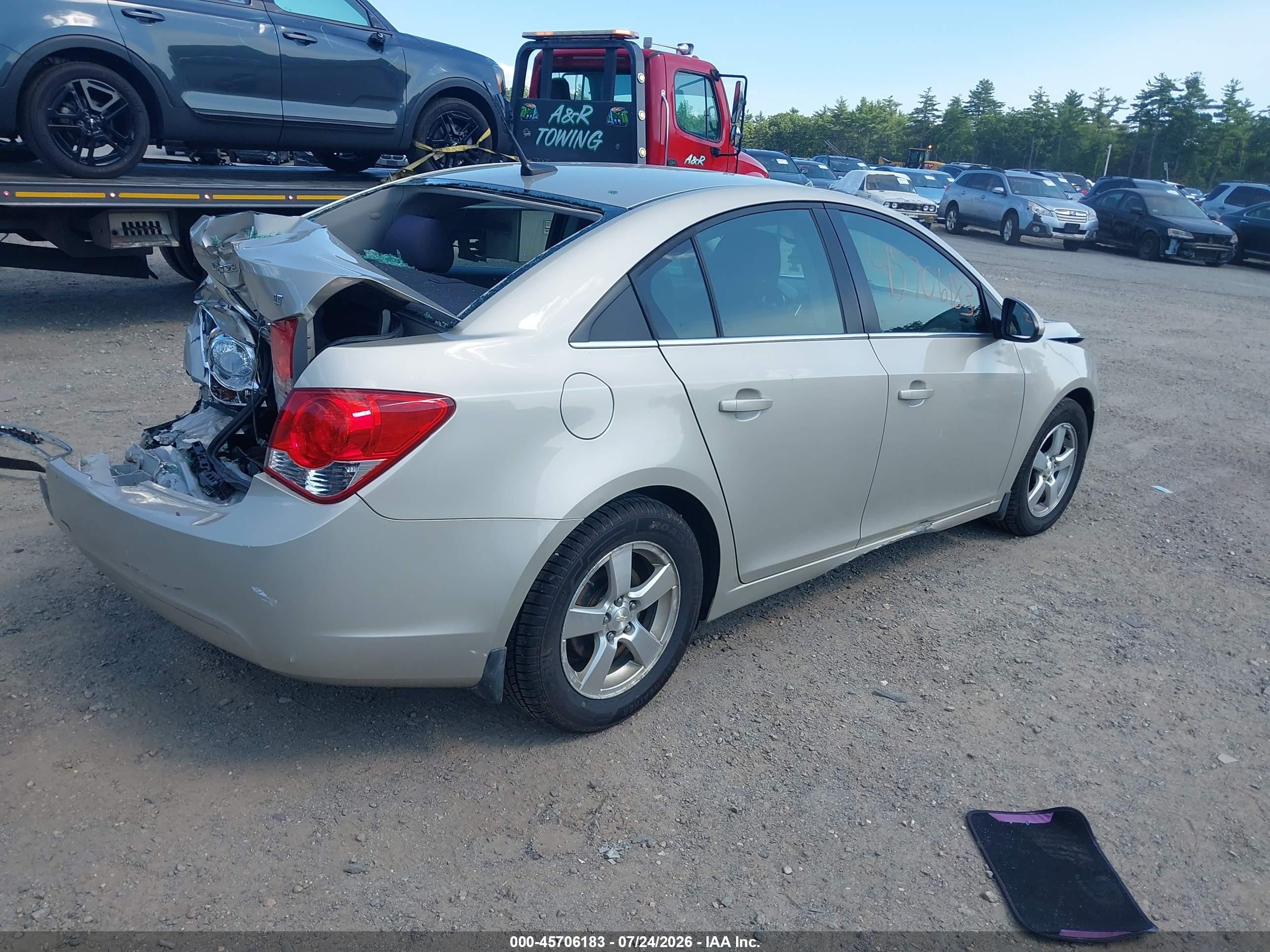 2014 Chevrolet Cruze 1lt Auto Желто-коричневый vin: 1G1PC5SB1E7167508
