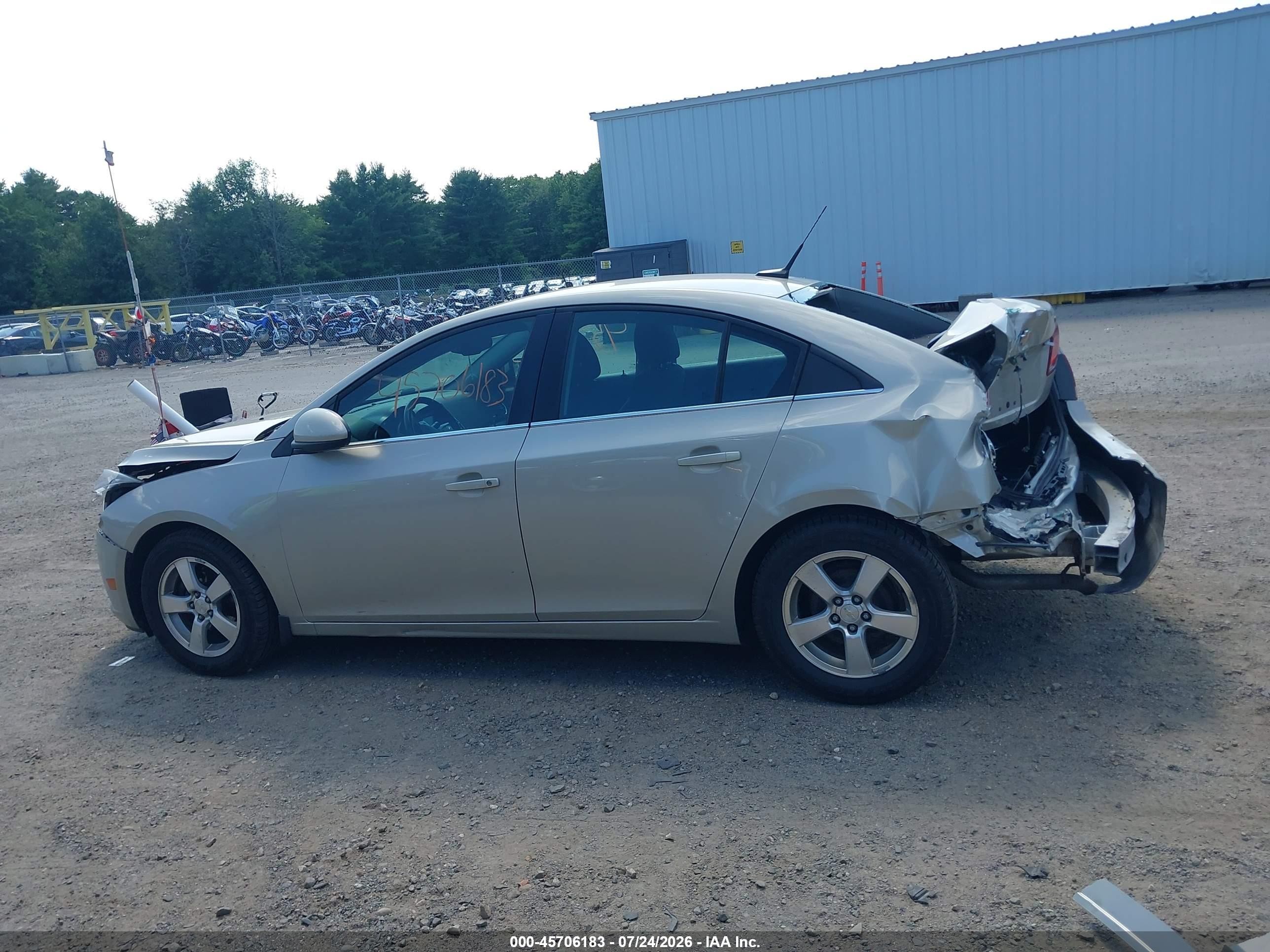 2014 Chevrolet Cruze 1lt Auto Желто-коричневый vin: 1G1PC5SB1E7167508