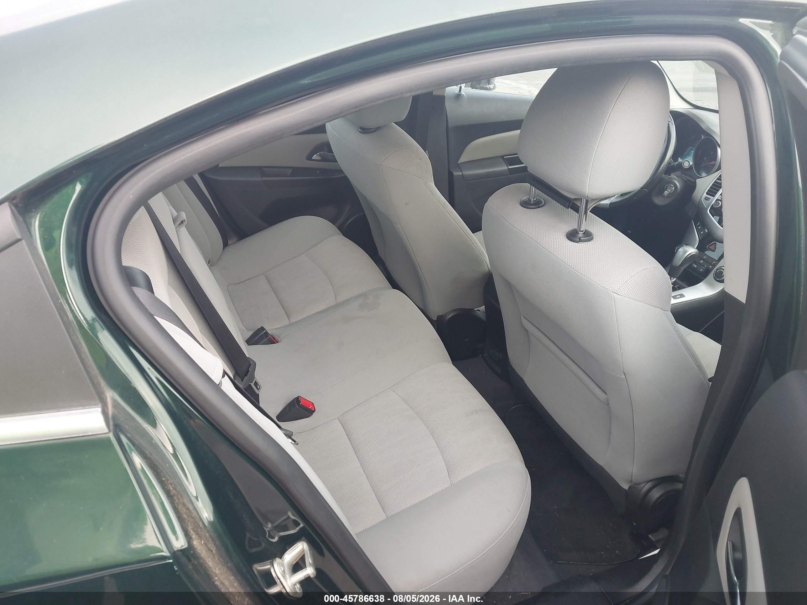 2014 Chevrolet Cruze 1lt Auto Green vin: 1G1PC5SB1E7178136