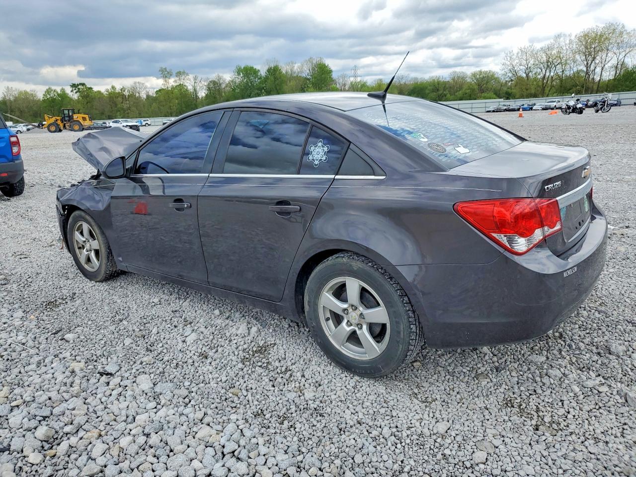 2014 Chevrolet Cruze Lt Gray vin: 1G1PC5SB1E7190514