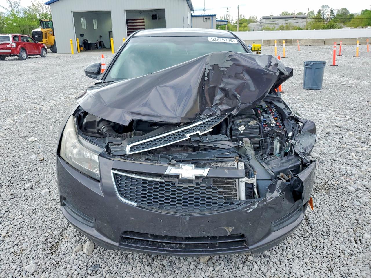 2014 Chevrolet Cruze Lt Gray vin: 1G1PC5SB1E7190514
