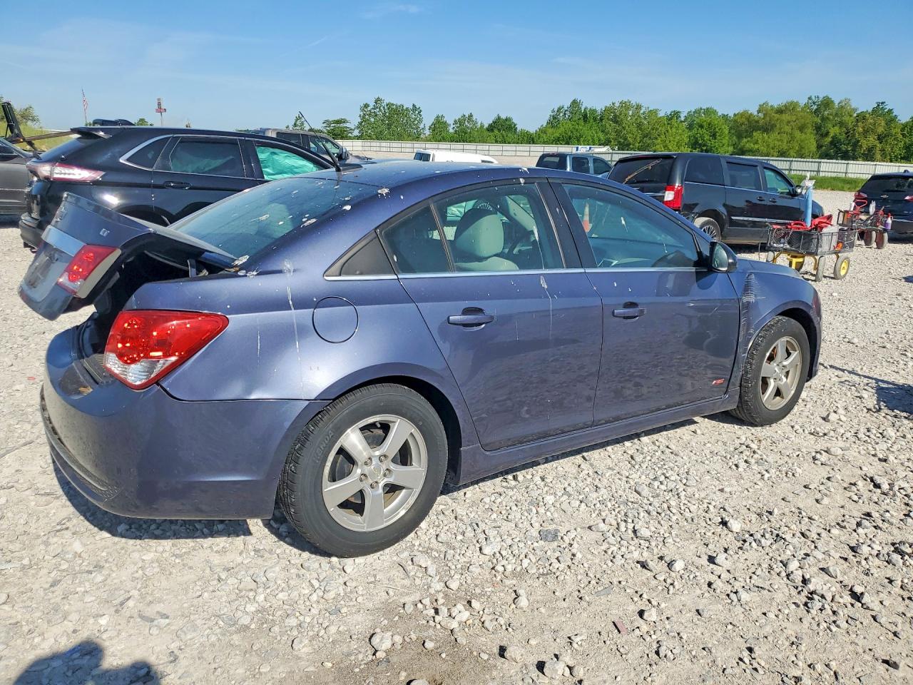 2014 Chevrolet Cruze Lt Blue vin: 1G1PC5SB1E7205920