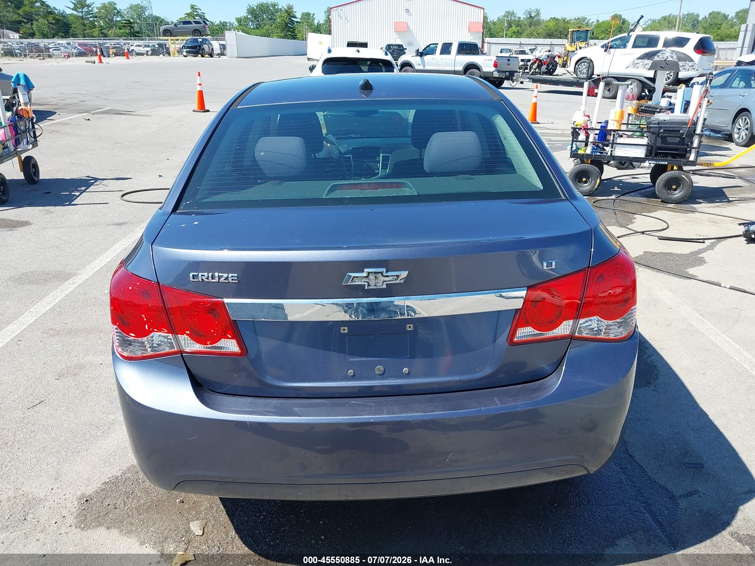2014 Chevrolet Cruze 1lt Auto Blue vin: 1G1PC5SB1E7223320