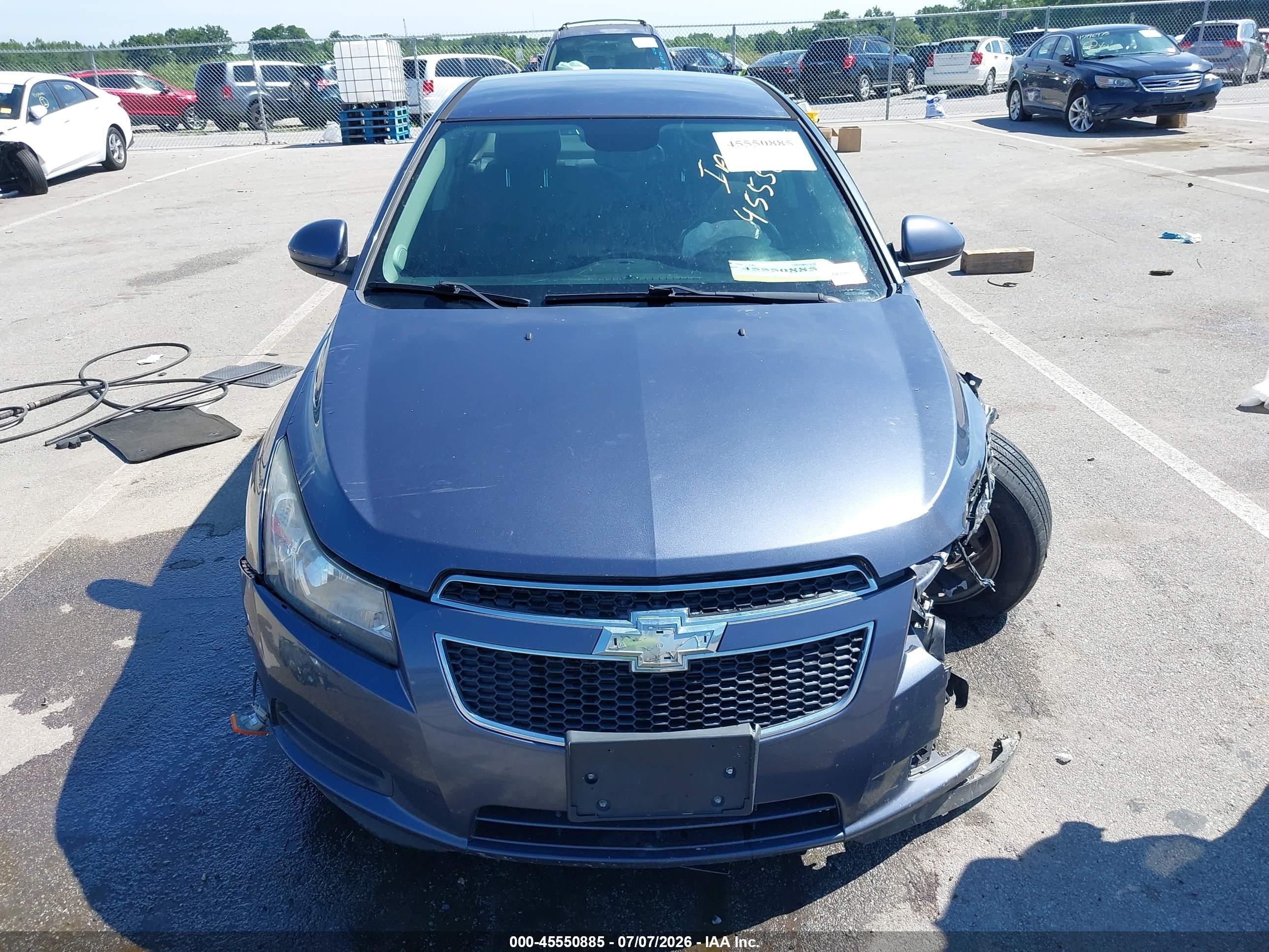 2014 Chevrolet Cruze 1lt Auto Blue vin: 1G1PC5SB1E7223320