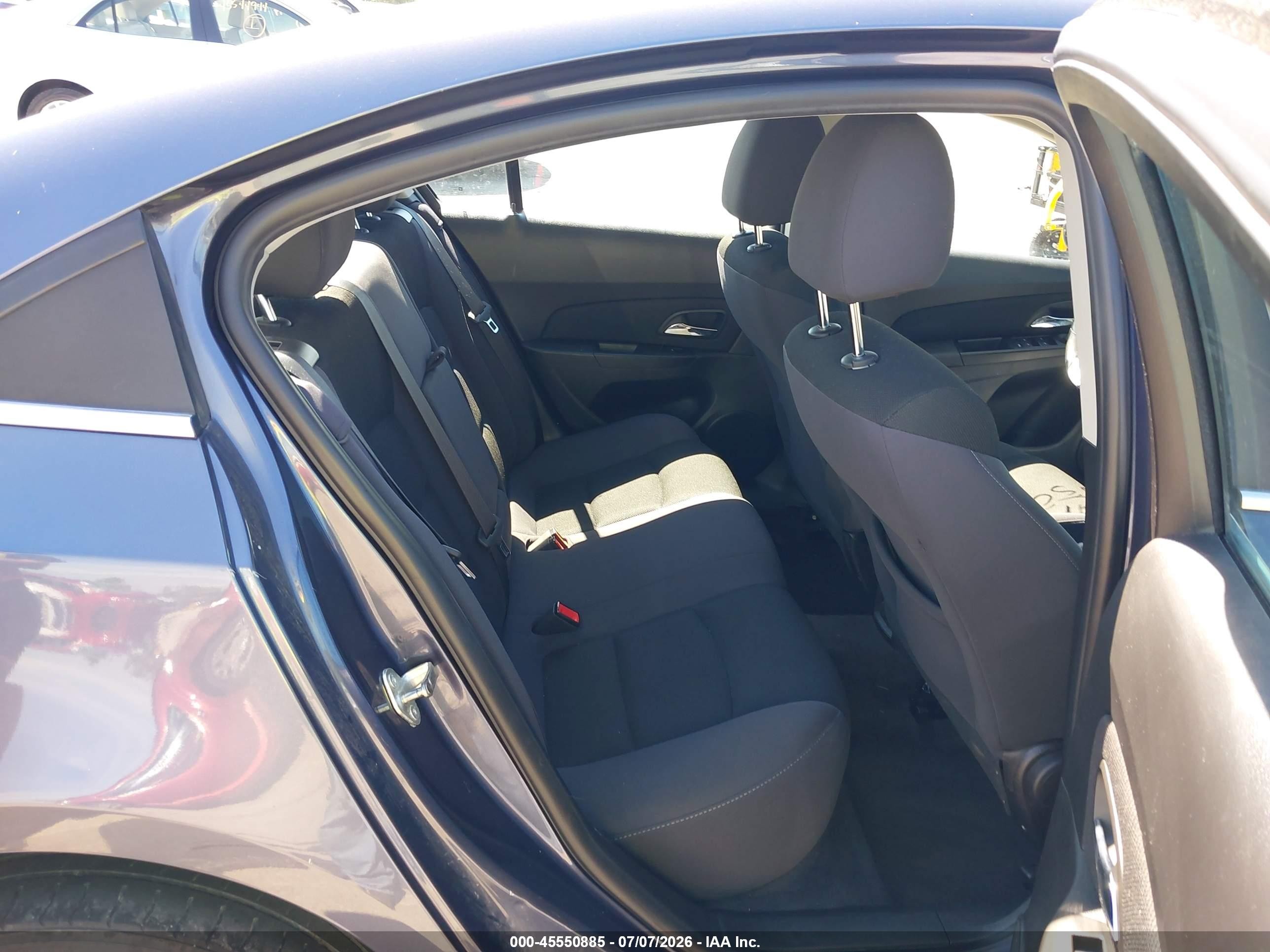 2014 Chevrolet Cruze 1lt Auto Blue vin: 1G1PC5SB1E7223320