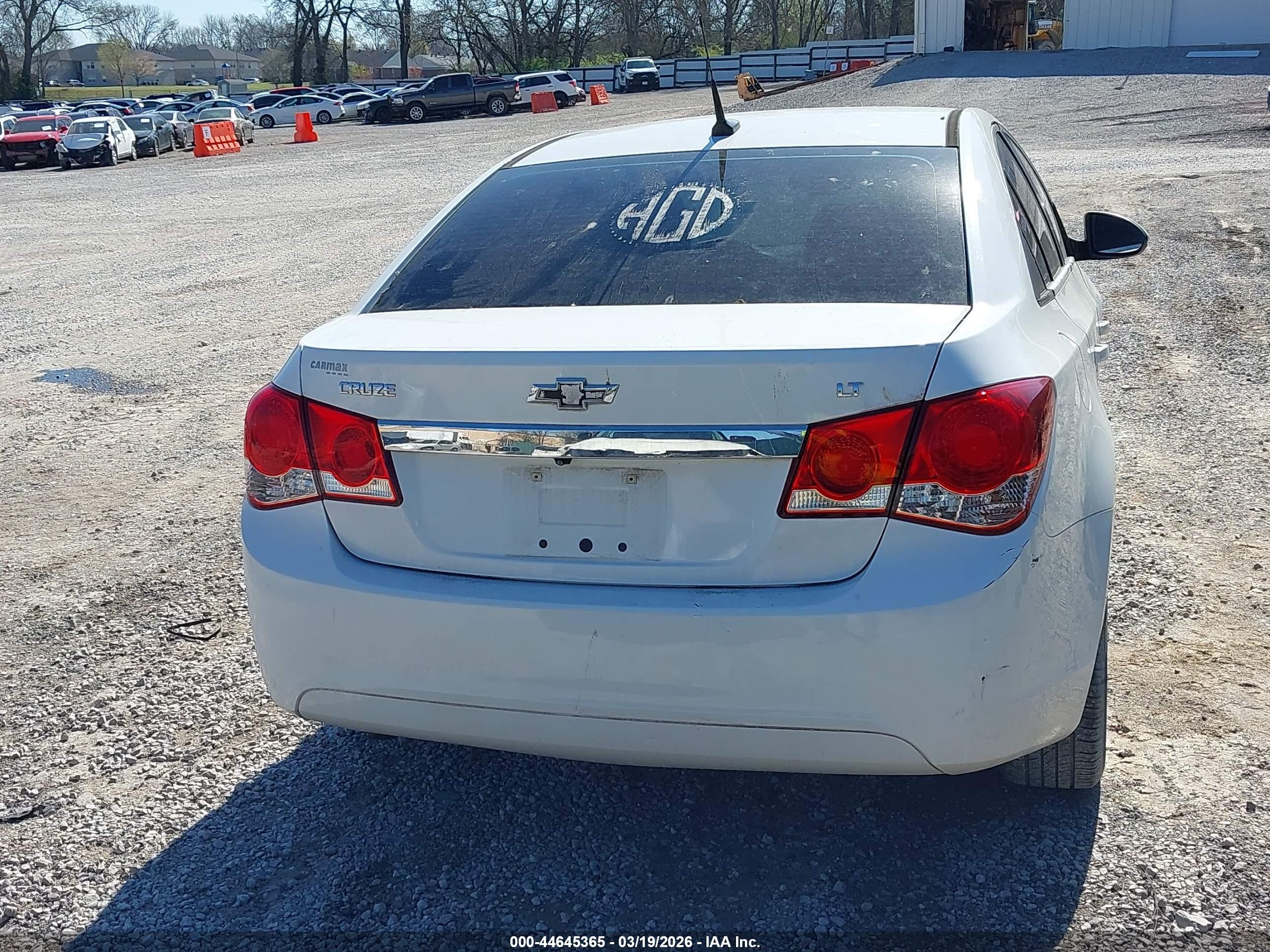 2014 Chevrolet Cruze 1lt Auto White vin: 1G1PC5SB1E7224645