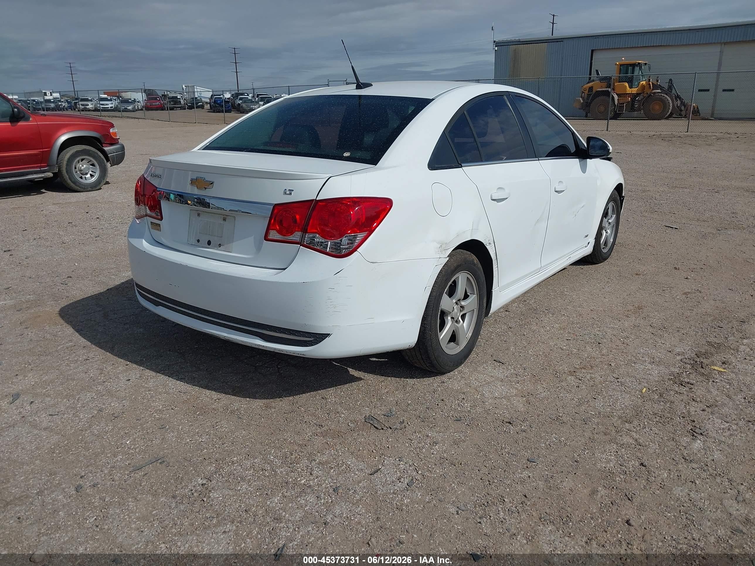 2014 Chevrolet Cruze 1lt Auto White vin: 1G1PC5SB1E7308805