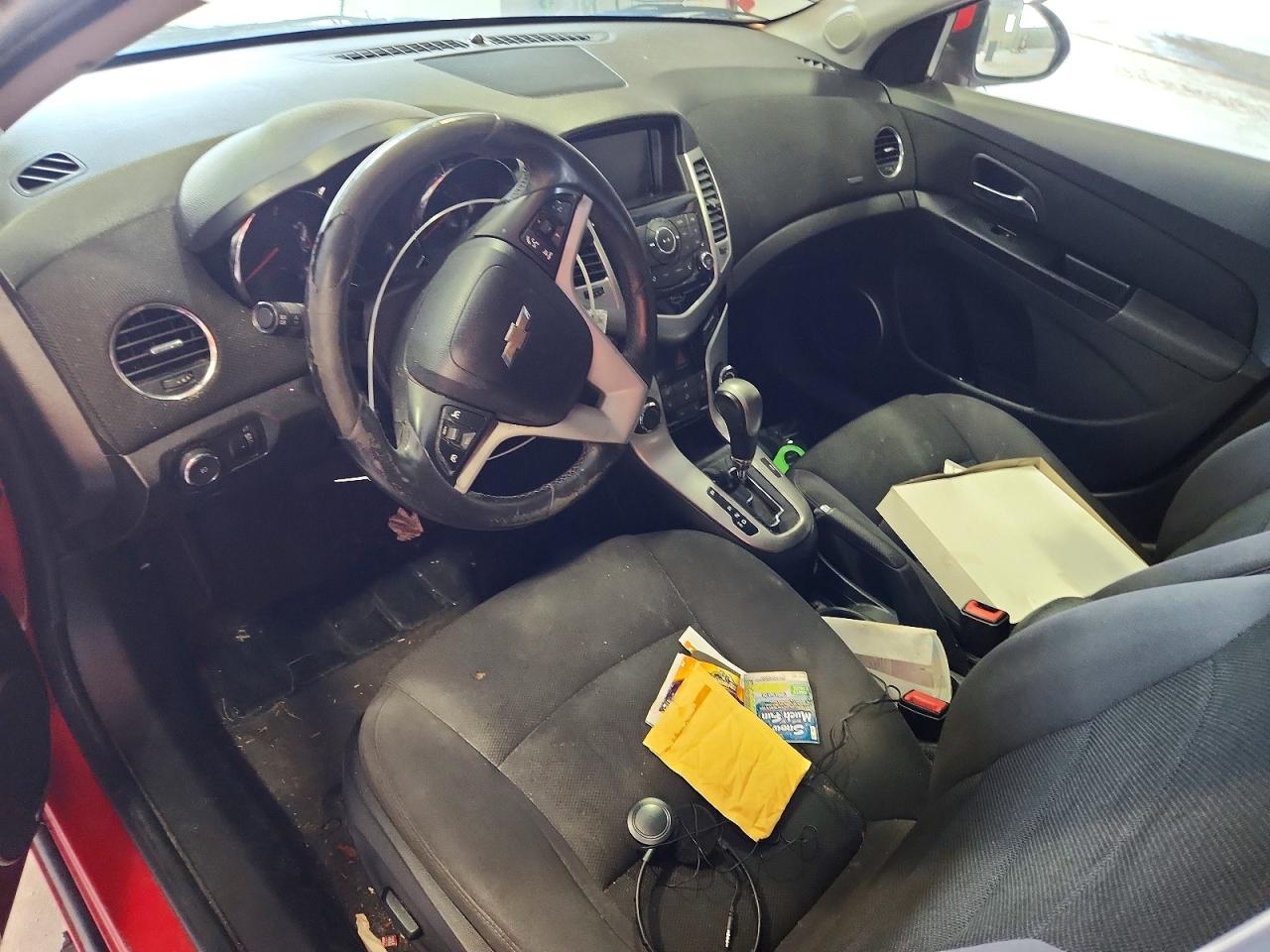 2014 Chevrolet Cruze Lt Red vin: 1G1PC5SB1E7309890