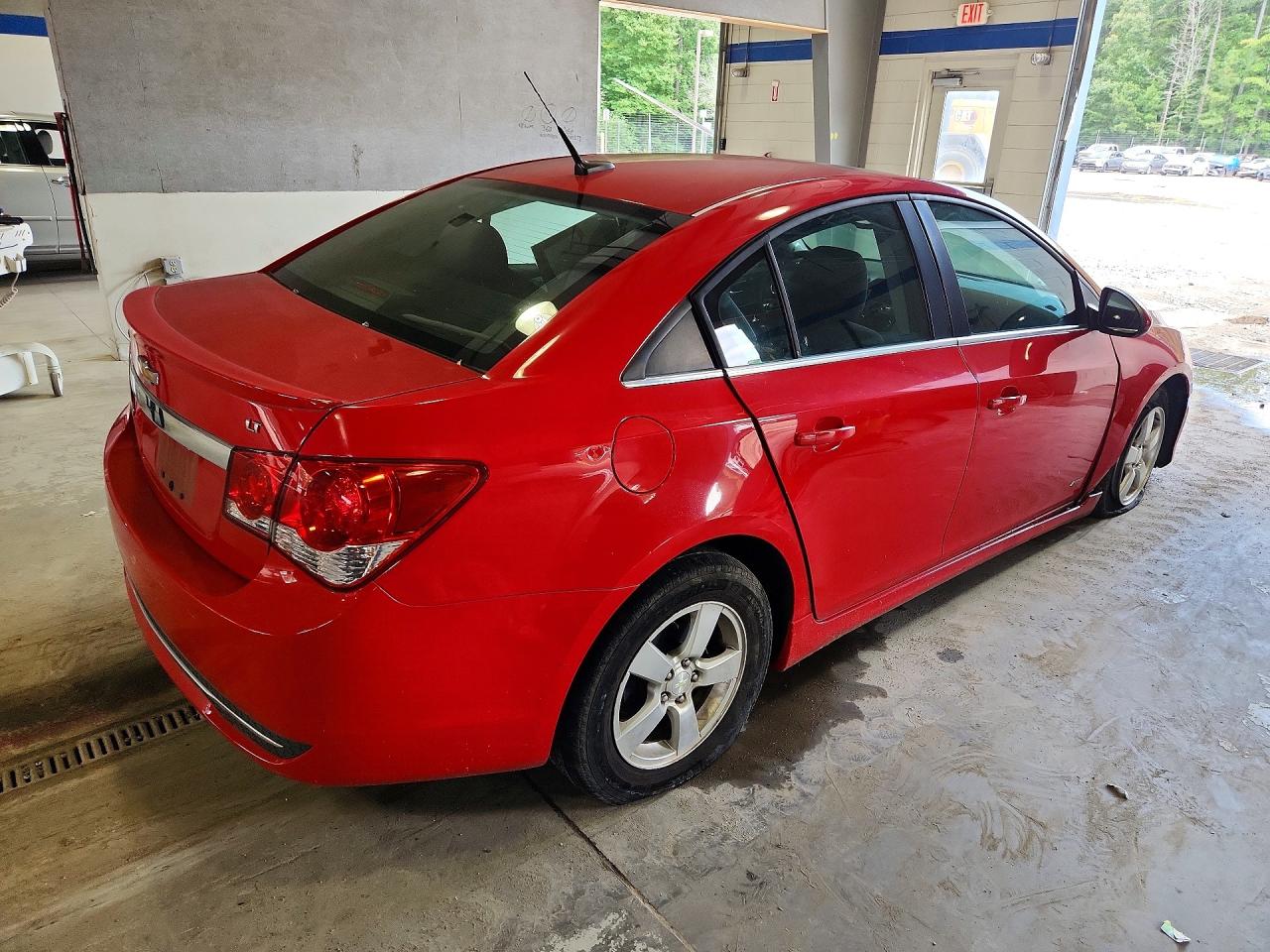 2014 Chevrolet Cruze Lt Red vin: 1G1PC5SB1E7309890