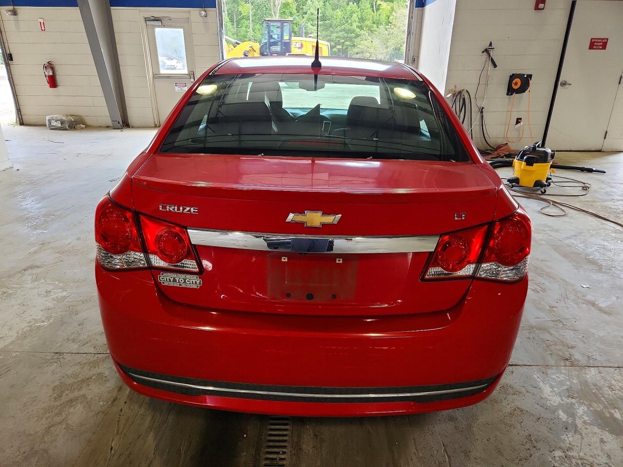 2014 Chevrolet Cruze Lt Red vin: 1G1PC5SB1E7309890
