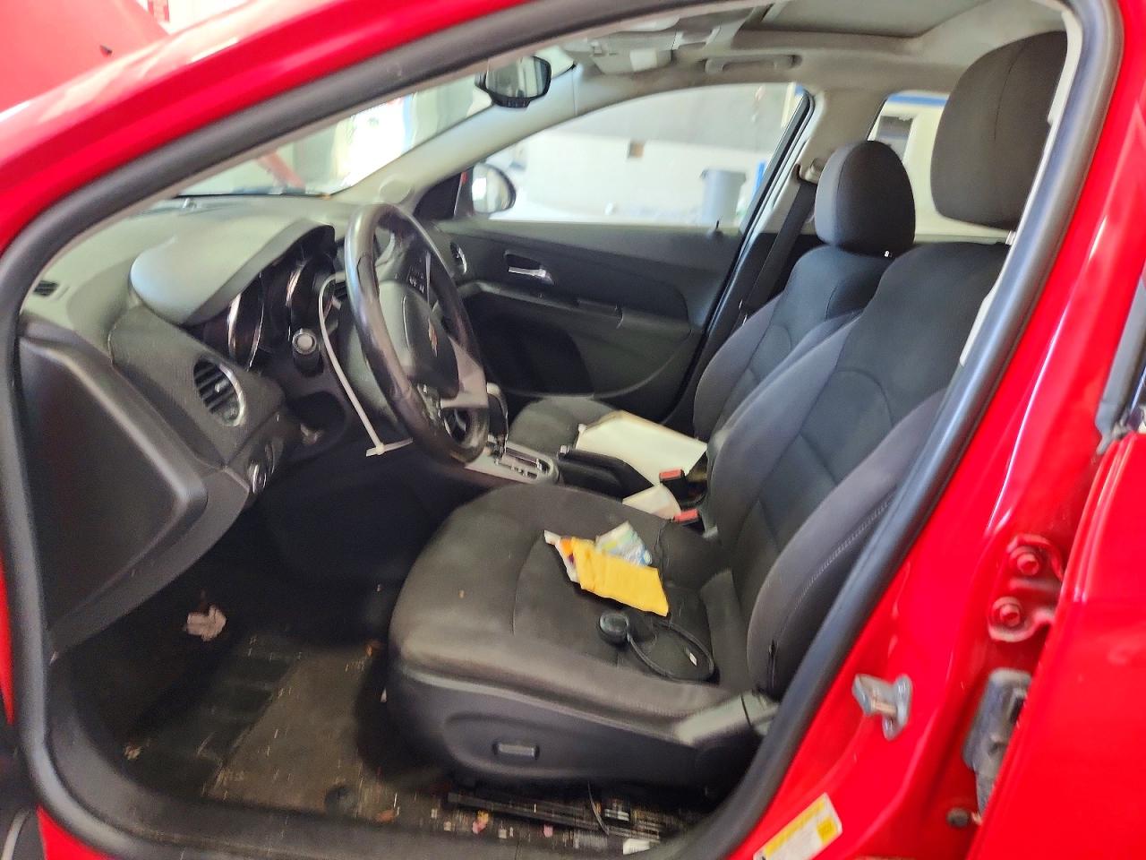 2014 Chevrolet Cruze Lt Red vin: 1G1PC5SB1E7309890