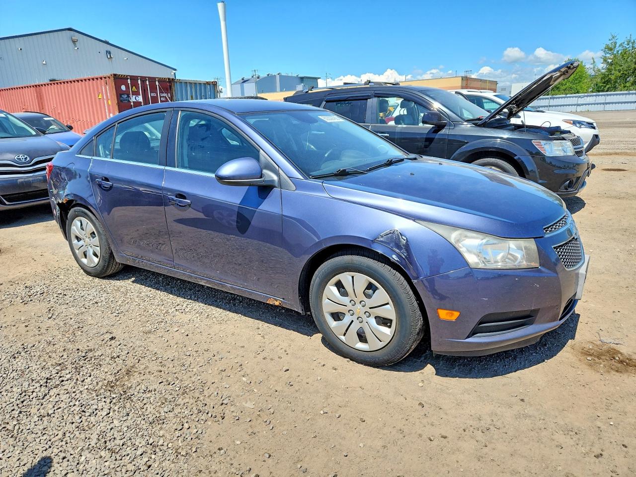 2014 Chevrolet Cruze Lt Blue vin: 1G1PC5SB1E7345143
