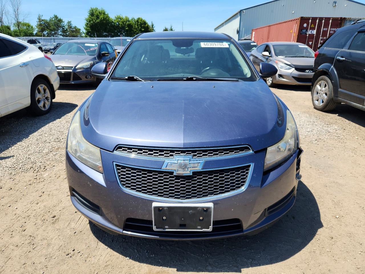 2014 Chevrolet Cruze Lt Blue vin: 1G1PC5SB1E7345143