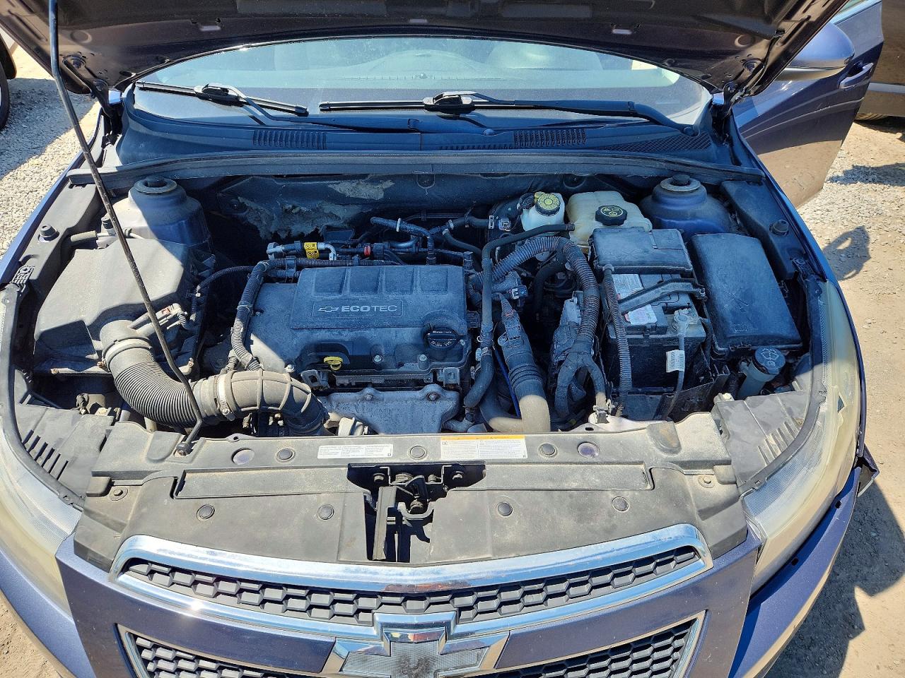 2014 Chevrolet Cruze Lt Blue vin: 1G1PC5SB1E7345143
