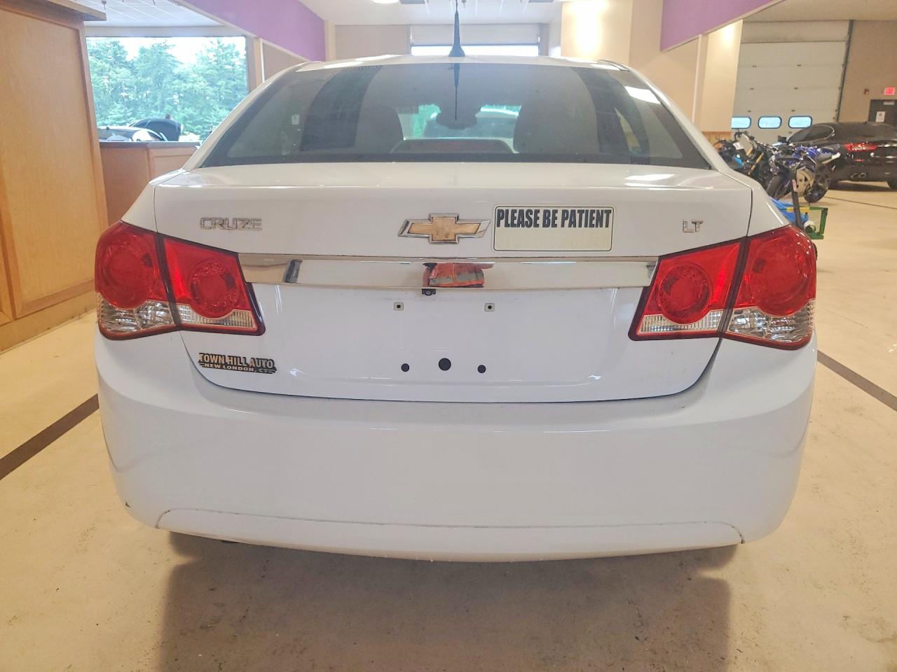 2014 Chevrolet Cruze Lt White vin: 1G1PC5SB1E7352660