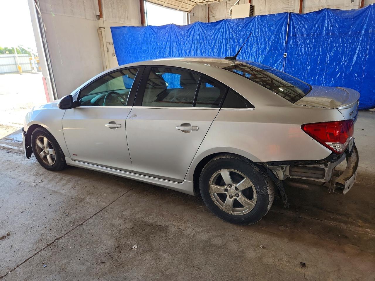 2014 Chevrolet Cruze Lt Silver vin: 1G1PC5SB1E7352982