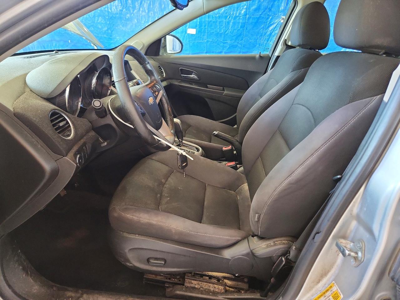 2014 Chevrolet Cruze Lt Silver vin: 1G1PC5SB1E7352982