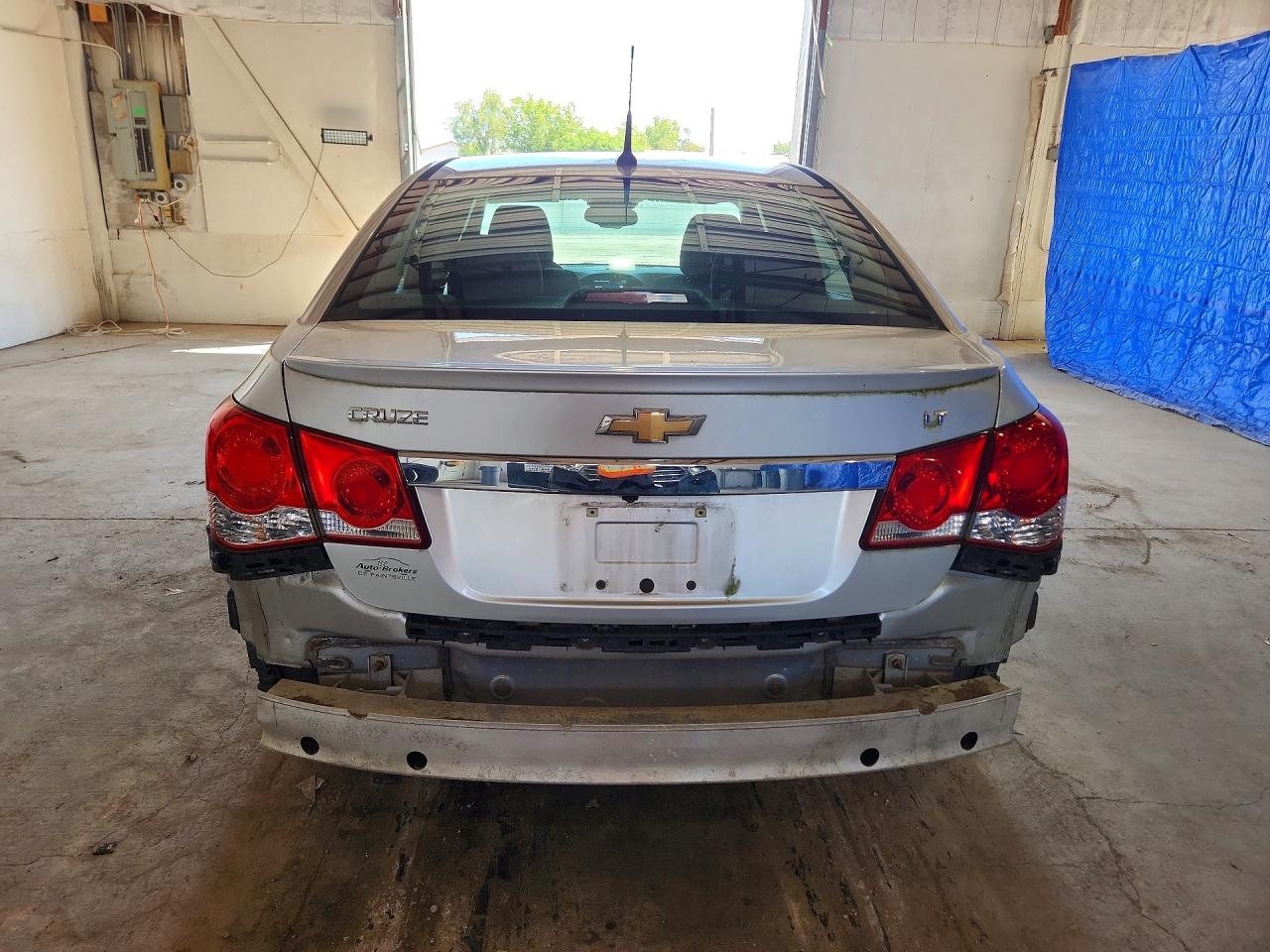 2014 Chevrolet Cruze Lt Silver vin: 1G1PC5SB1E7352982