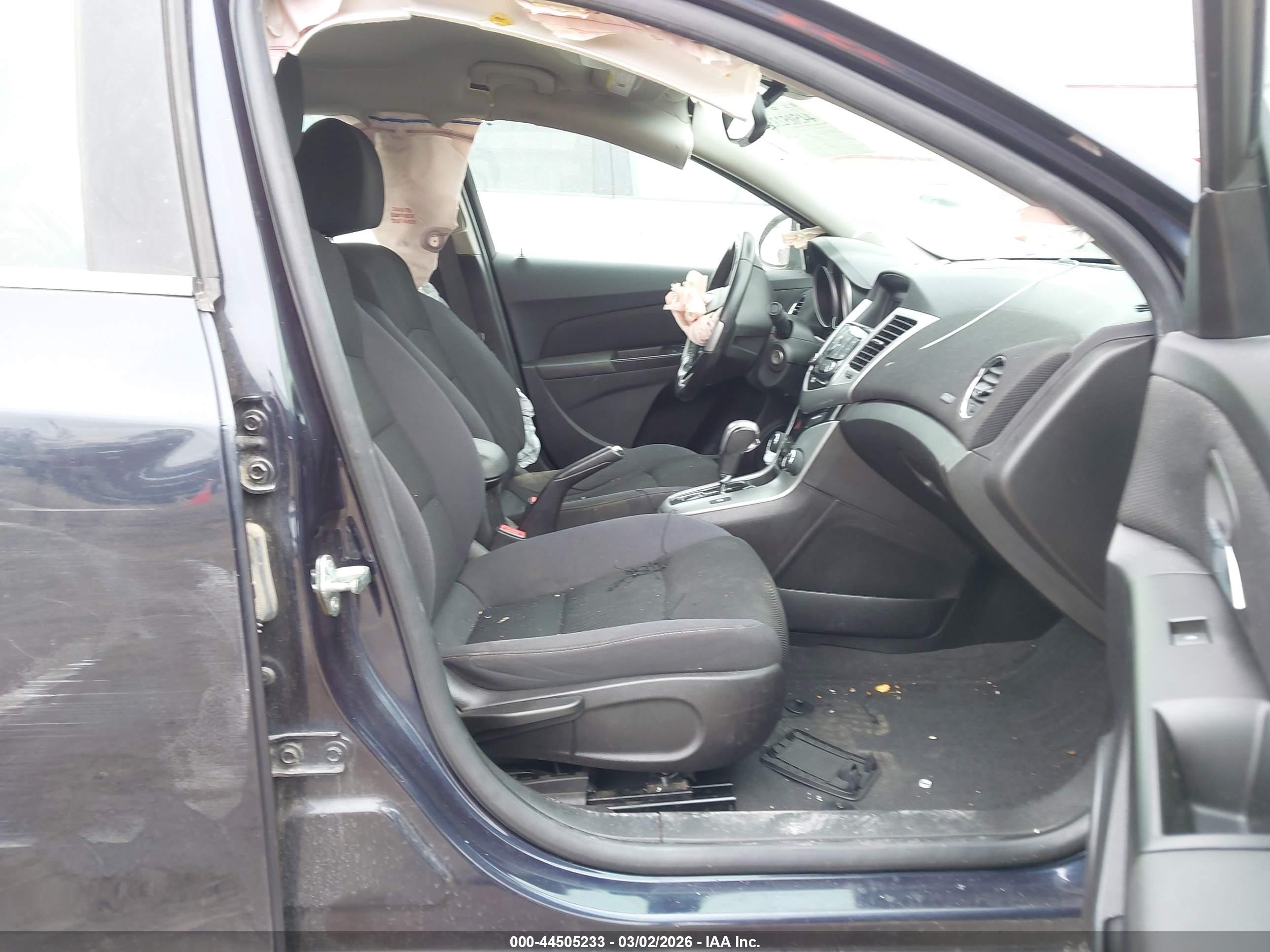 2014 Chevrolet Cruze 1lt Auto Blue vin: 1G1PC5SB1E7363299