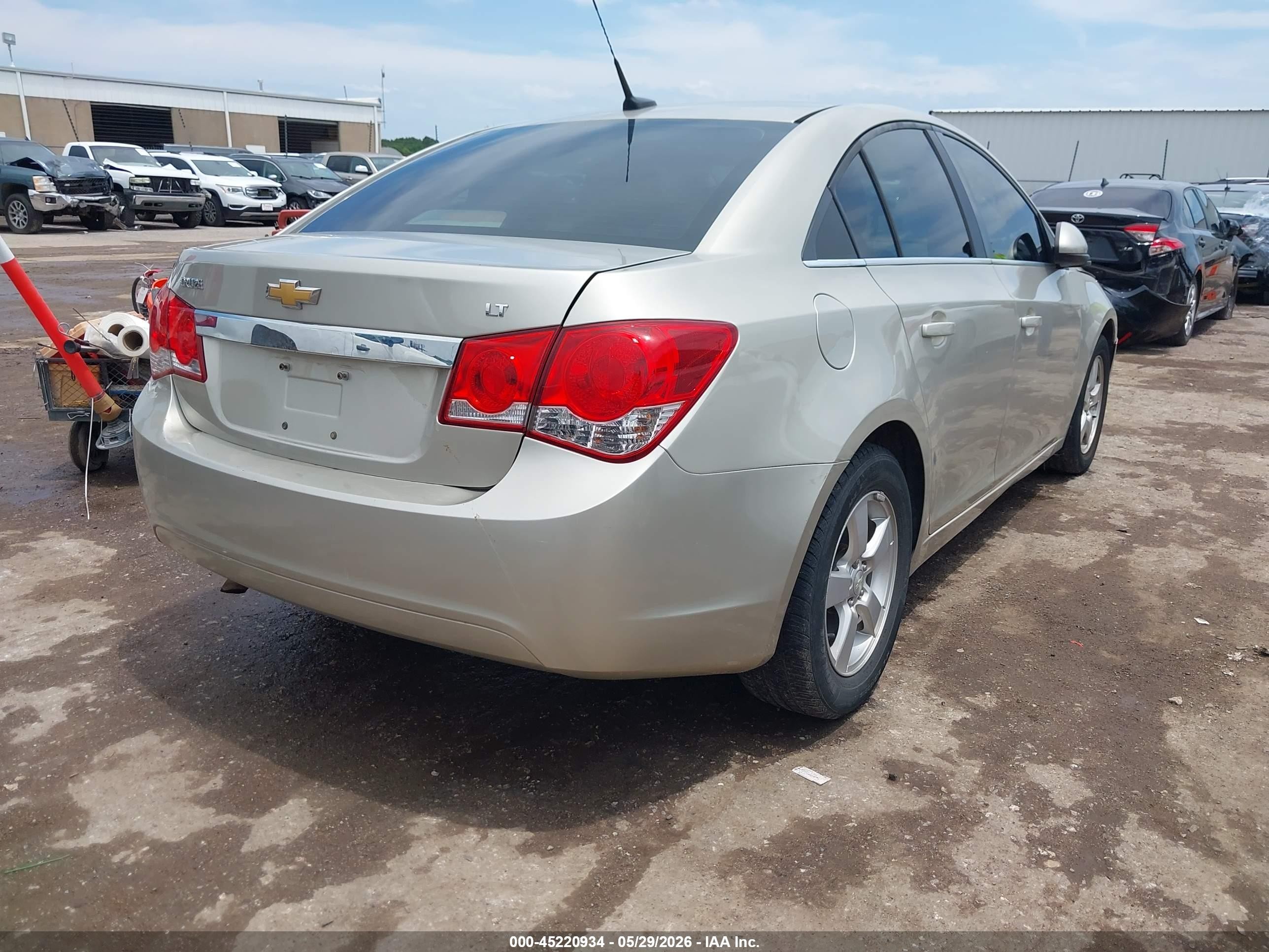 2014 Chevrolet Cruze 1lt Auto Tan vin: 1G1PC5SB1E7369782